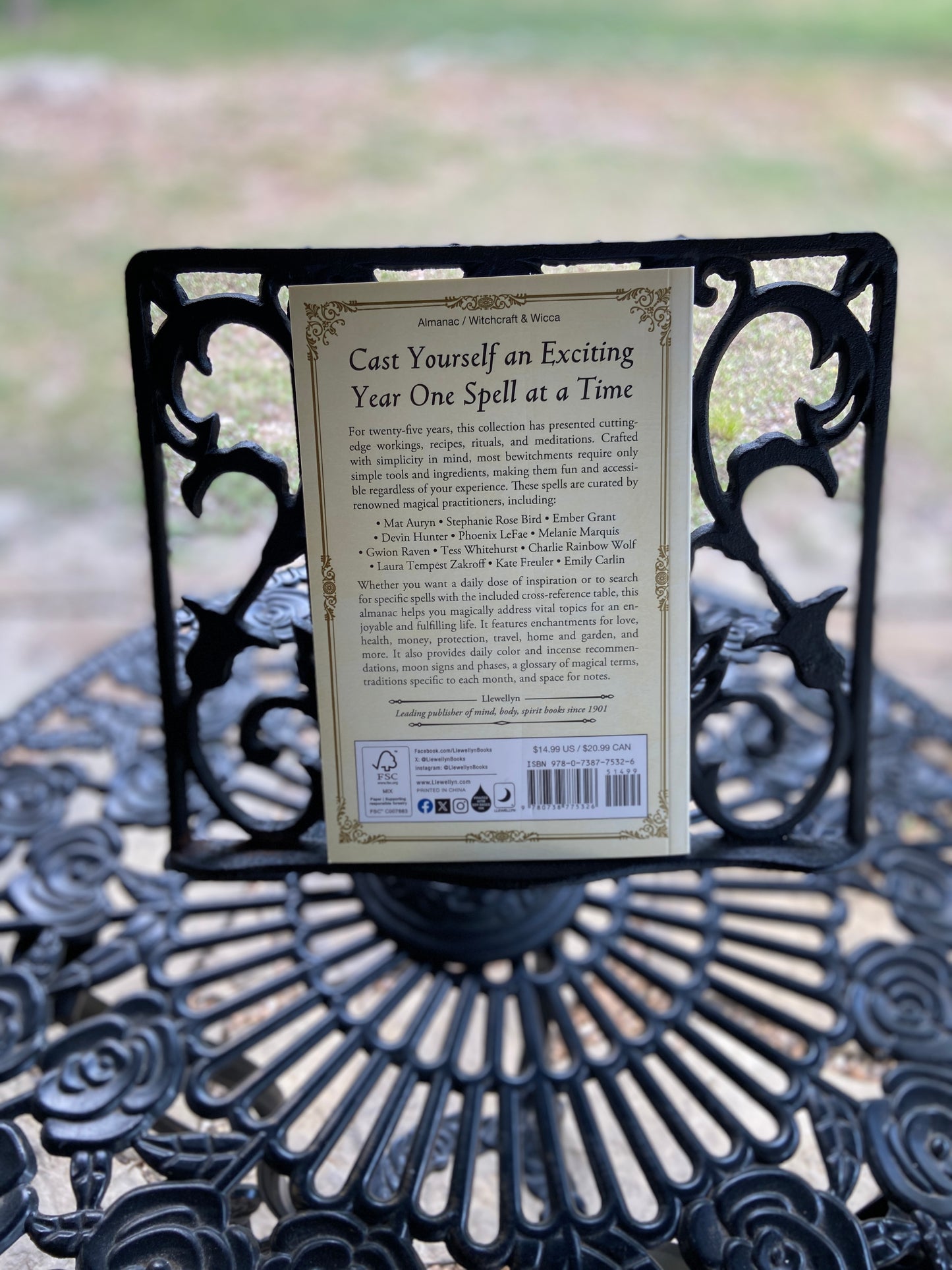 Llewellyn's 2026 Witches' Spell-A-Day Almanac
