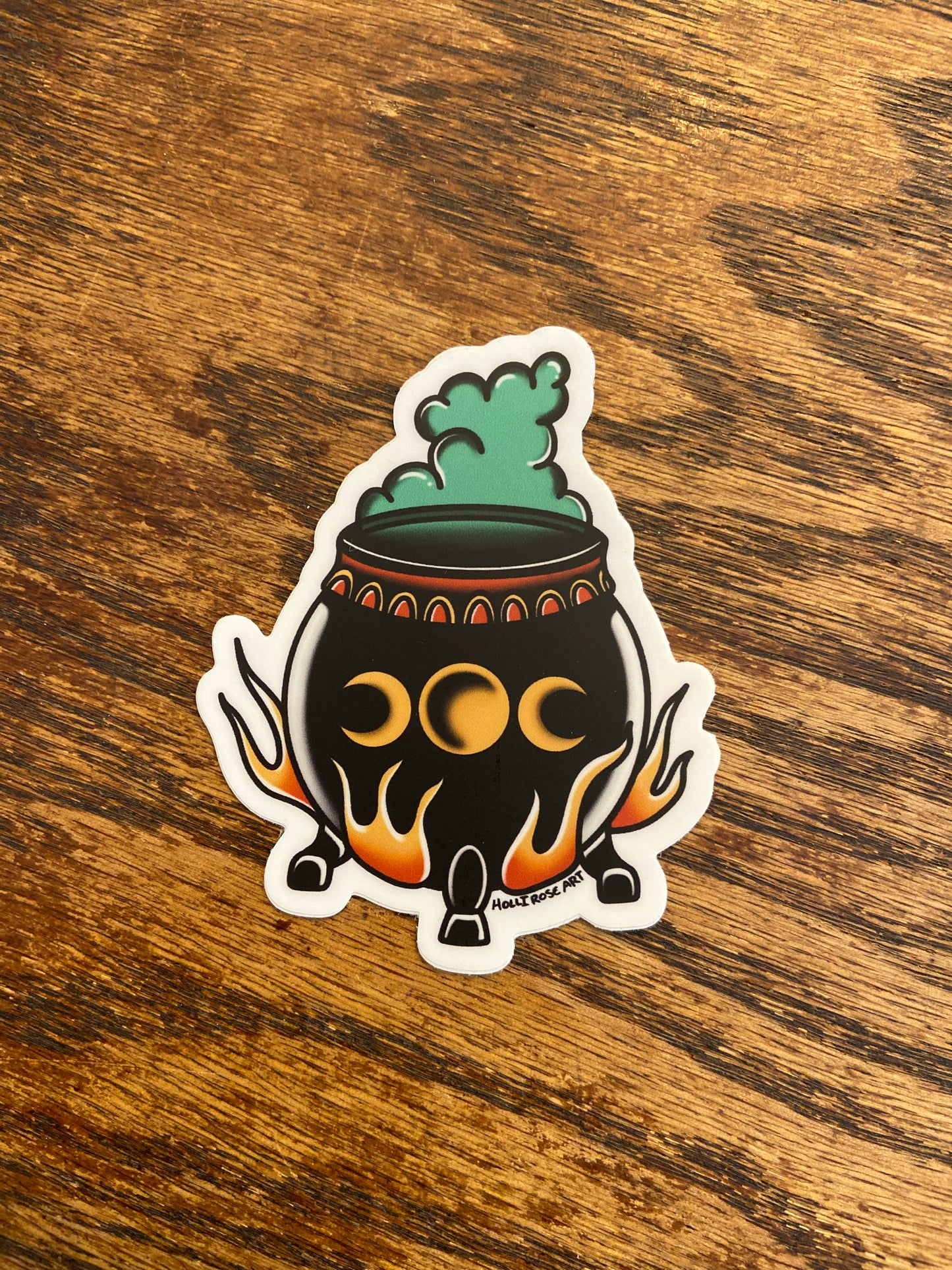 Moon Cauldron Sticker