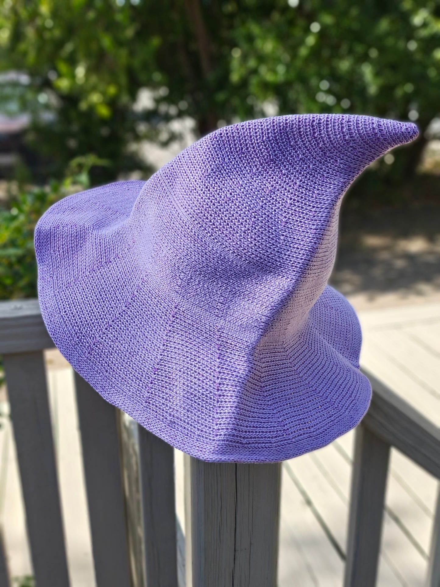 Knitted Witch Hat