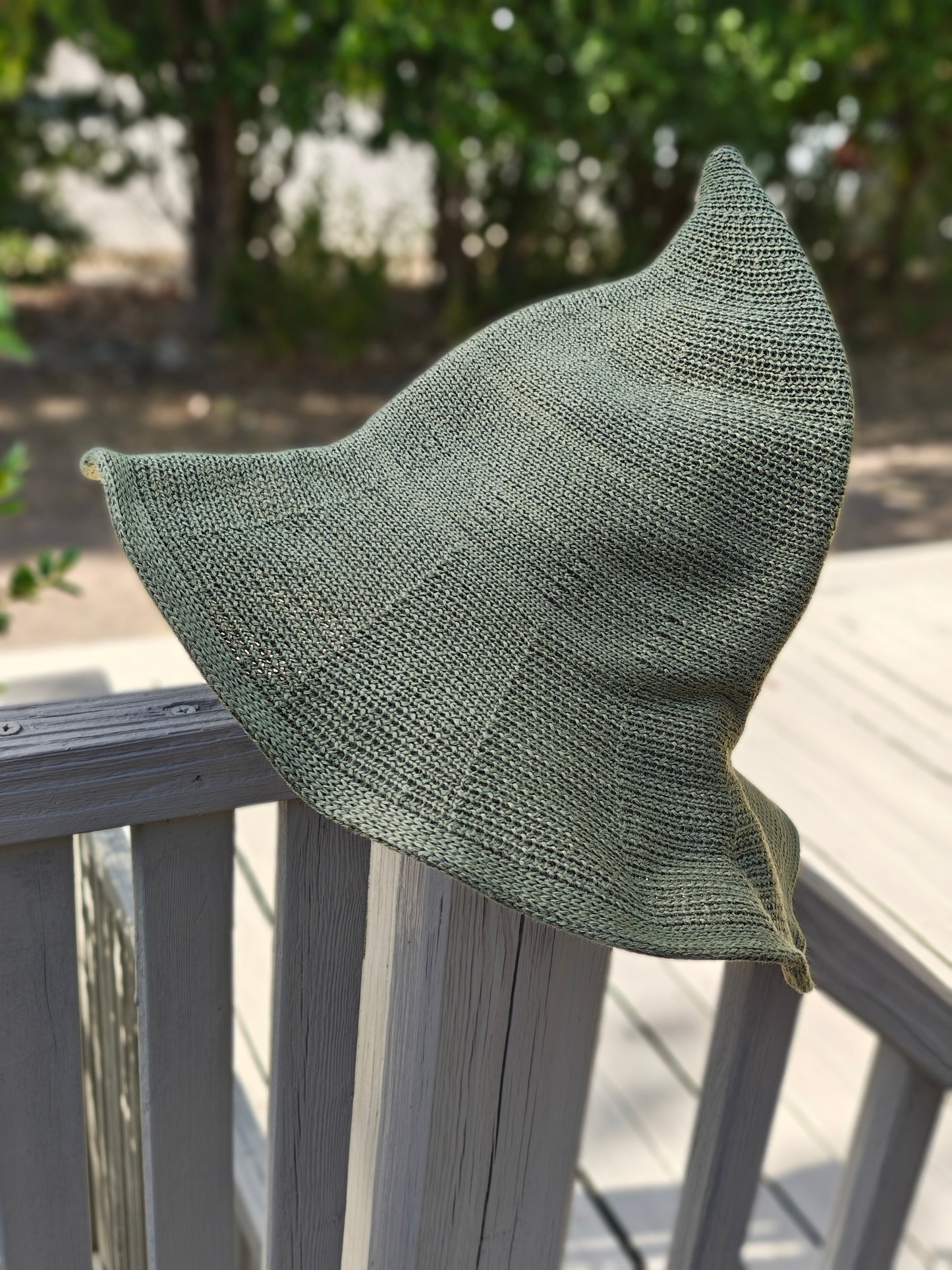 Knitted Witch Hat