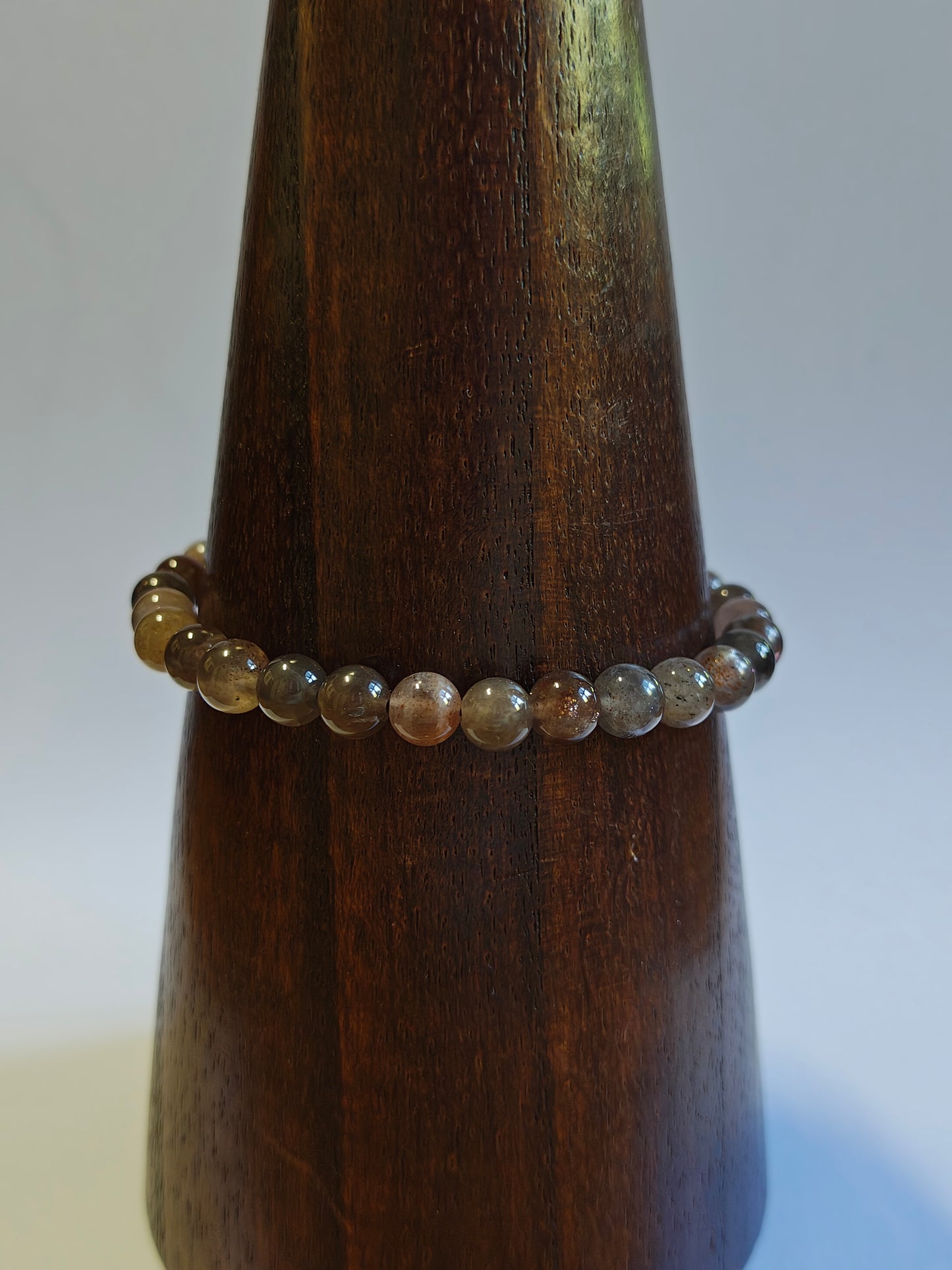 Mixed Moonstone 6mm Bracelet