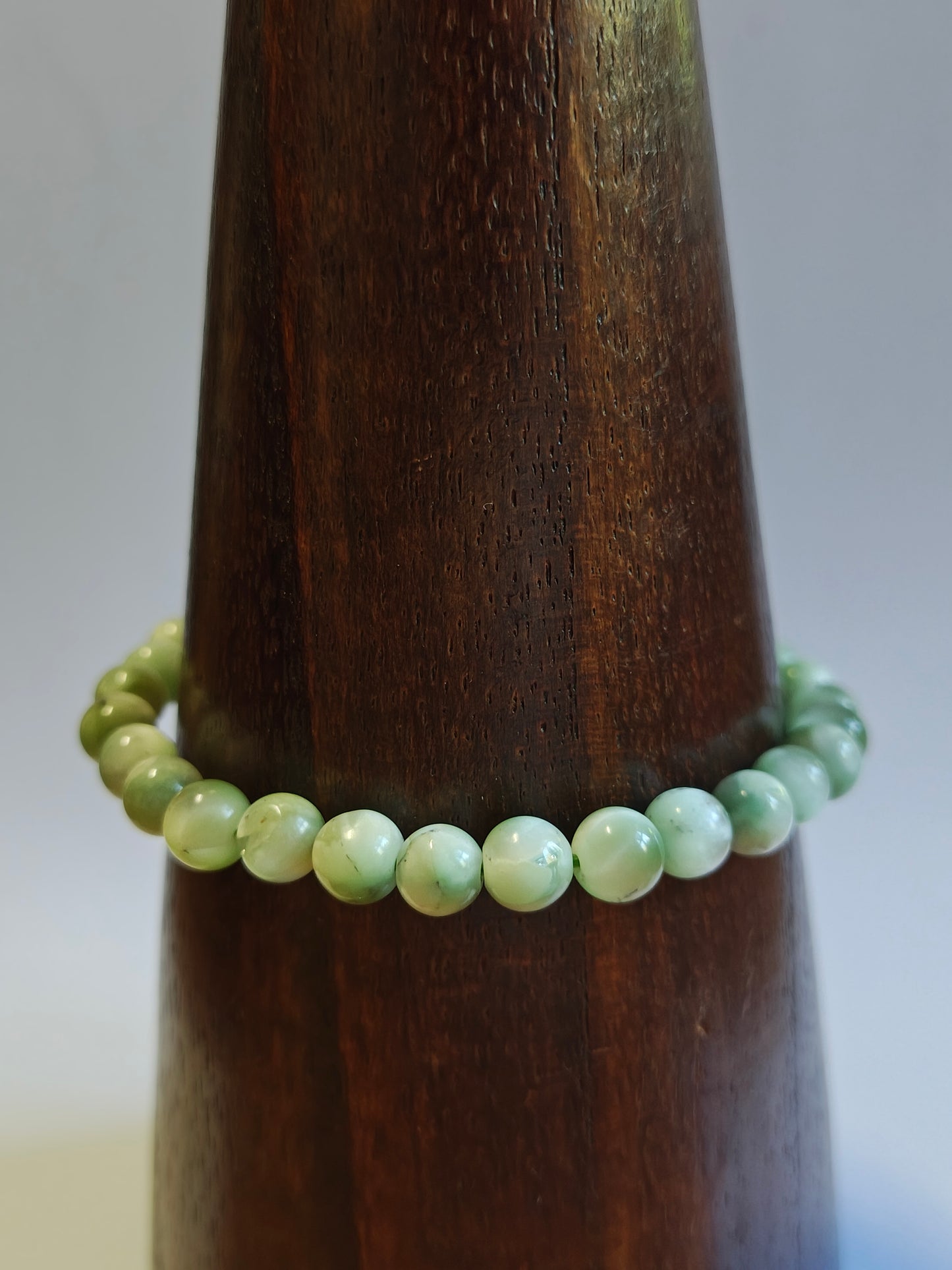 Green Larimar Bracelet (6mm)
