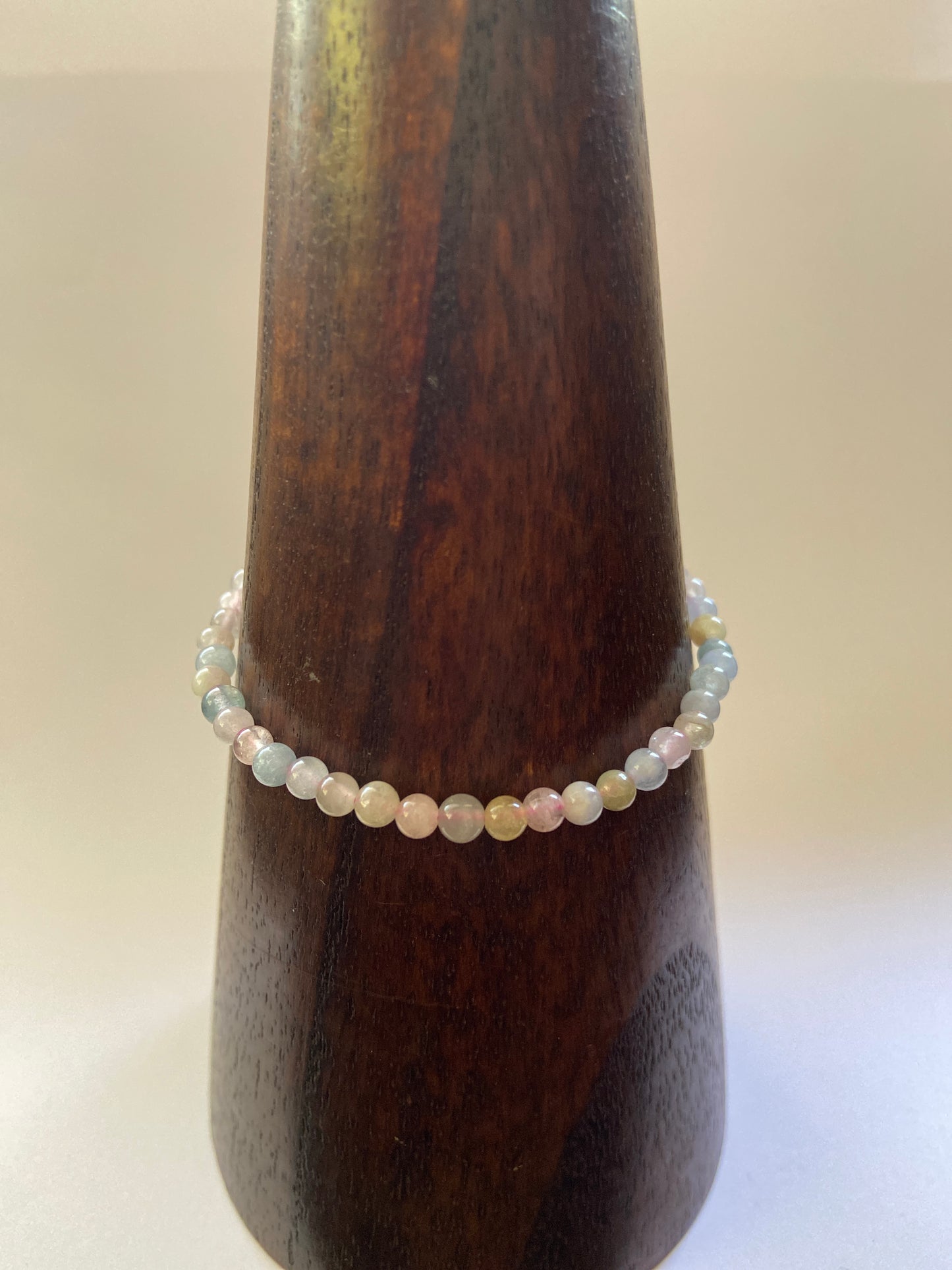 Morganite 4mm Bracelet