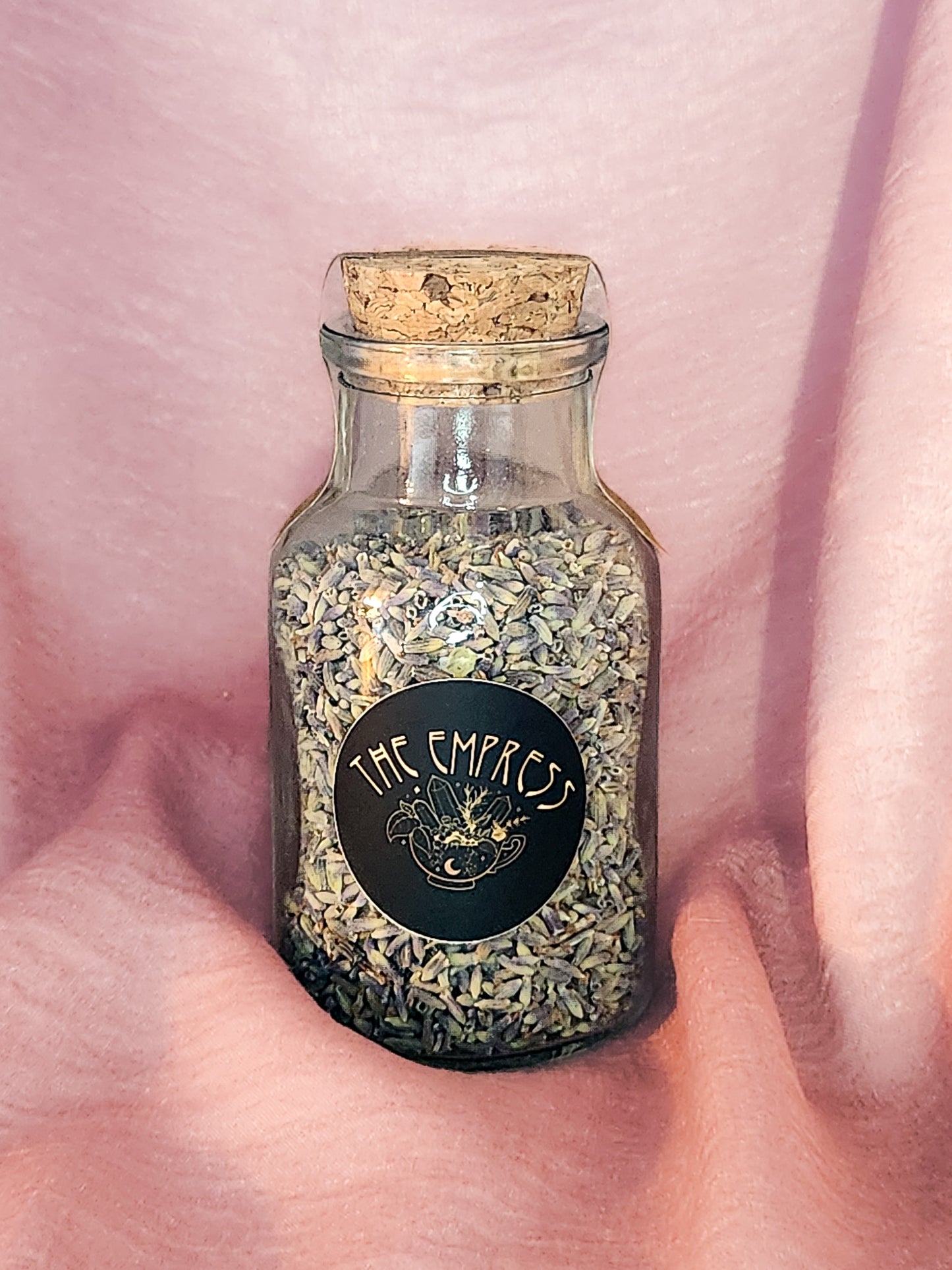 Lavender Flower Spell Jar