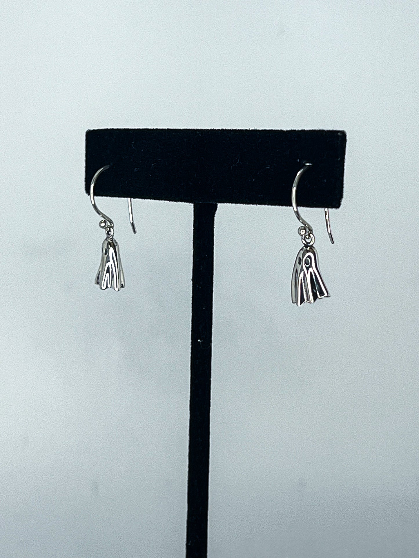 3D Ghost Dangle Earrings