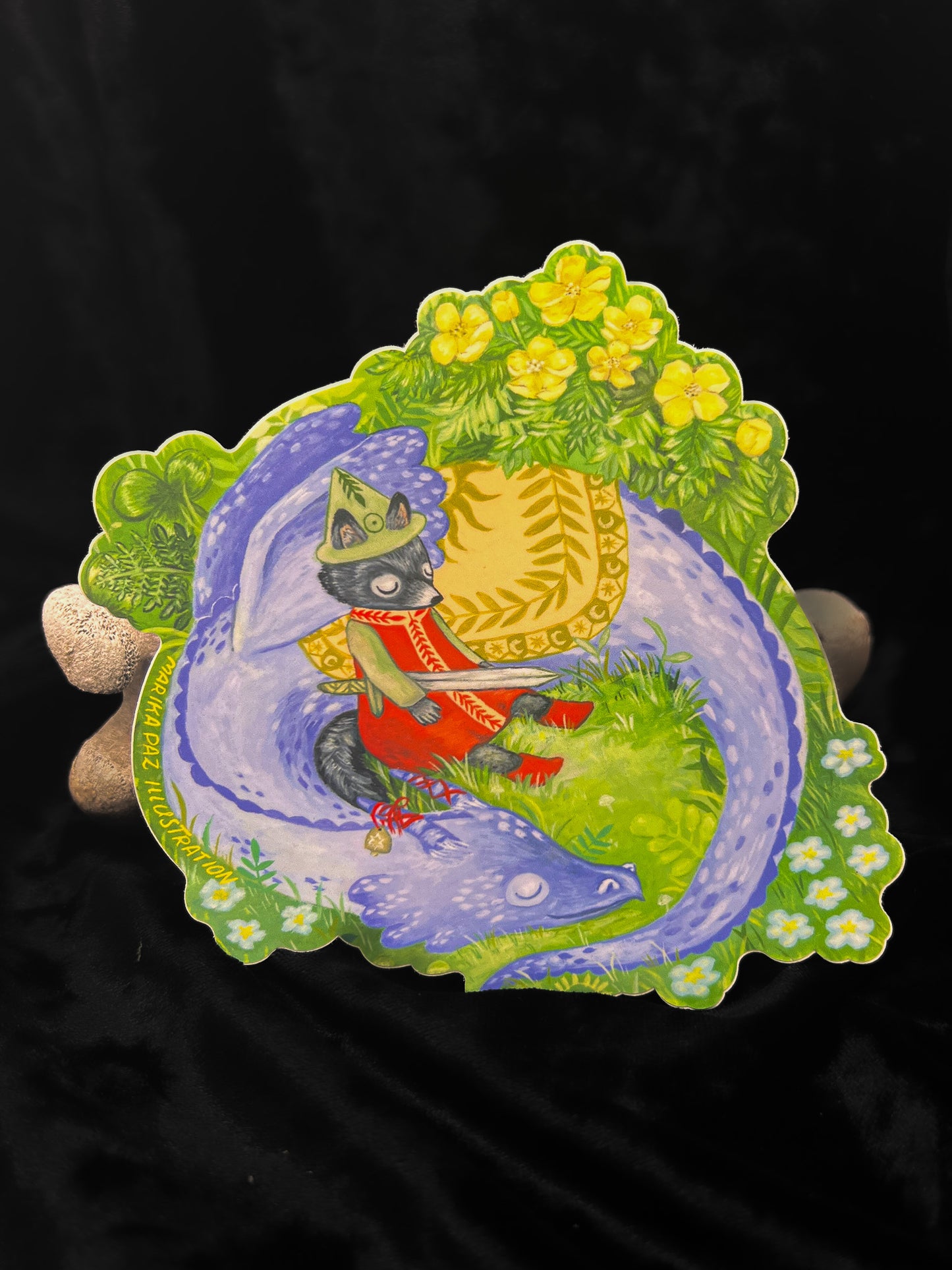 A Knight's Rest Sticker