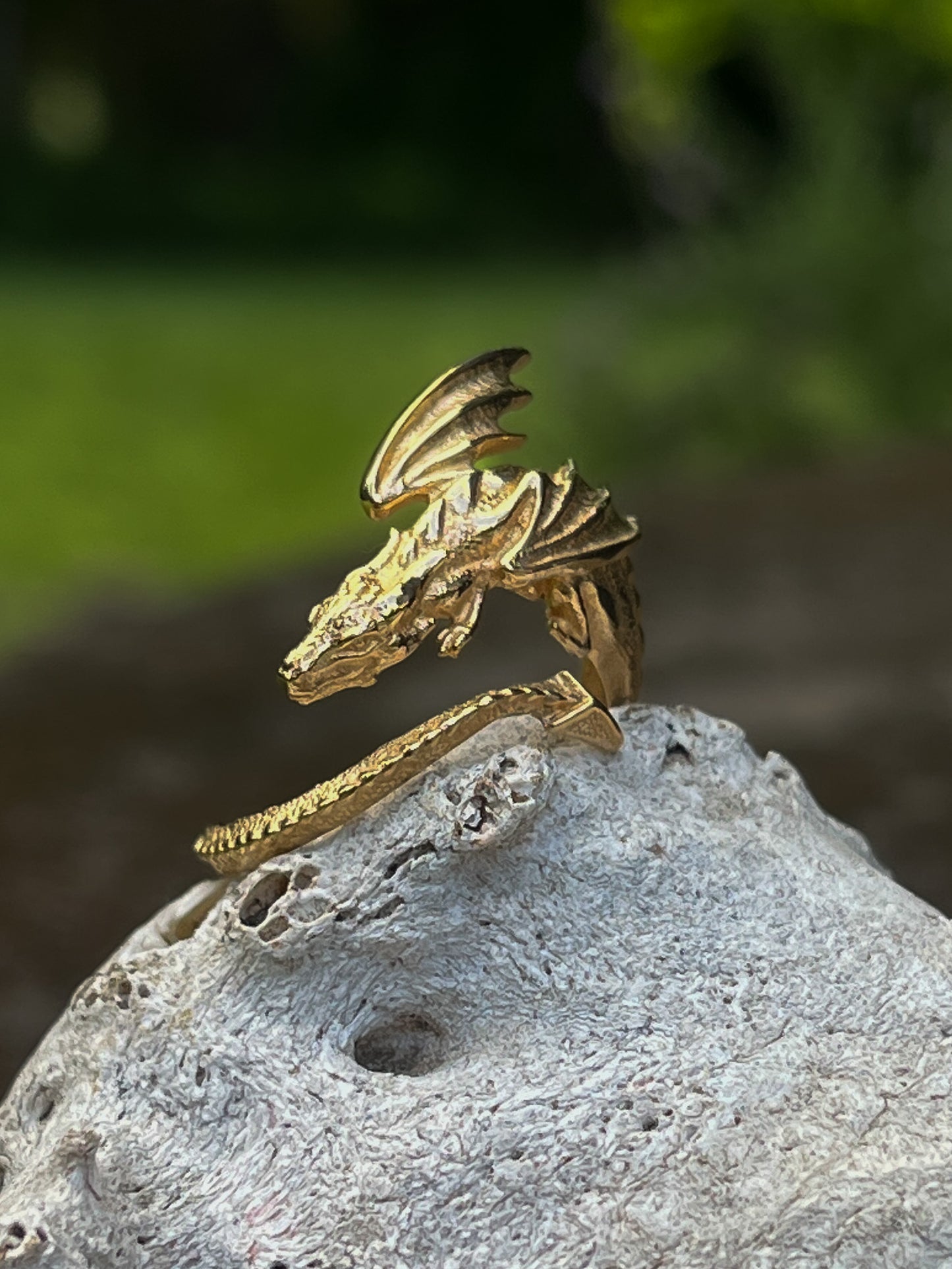 Adjustable Dragon Ring (Bronze)