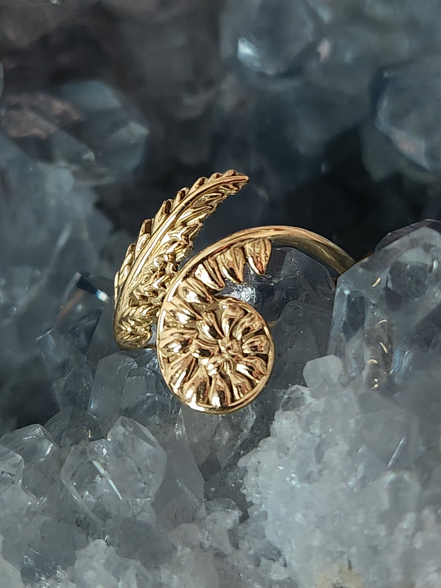 Adjustable Fern Ring