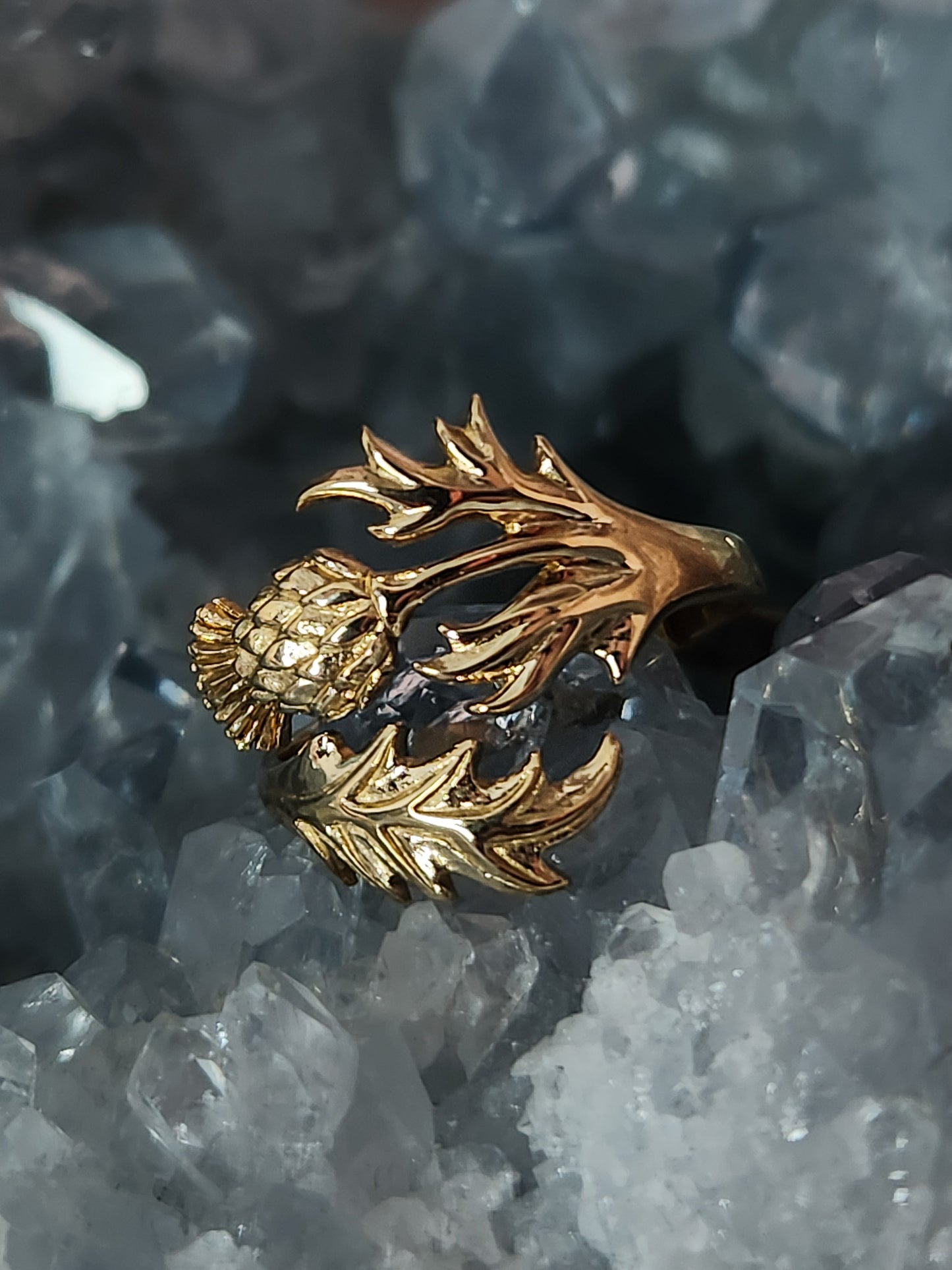 Adjustable Thistle Ring