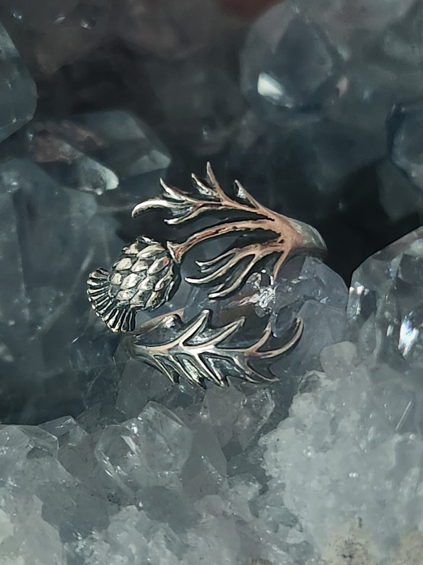 Adjustable Thistle Ring