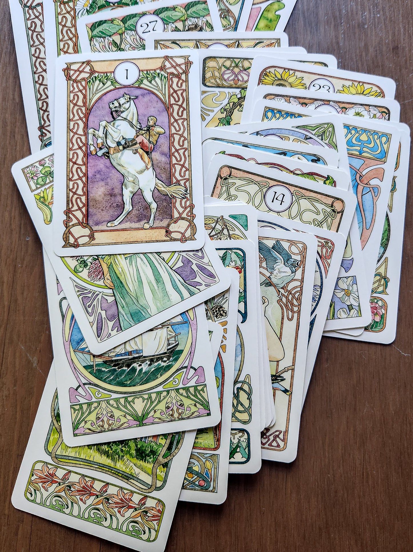 Art Nouveau Lenormand Oracle