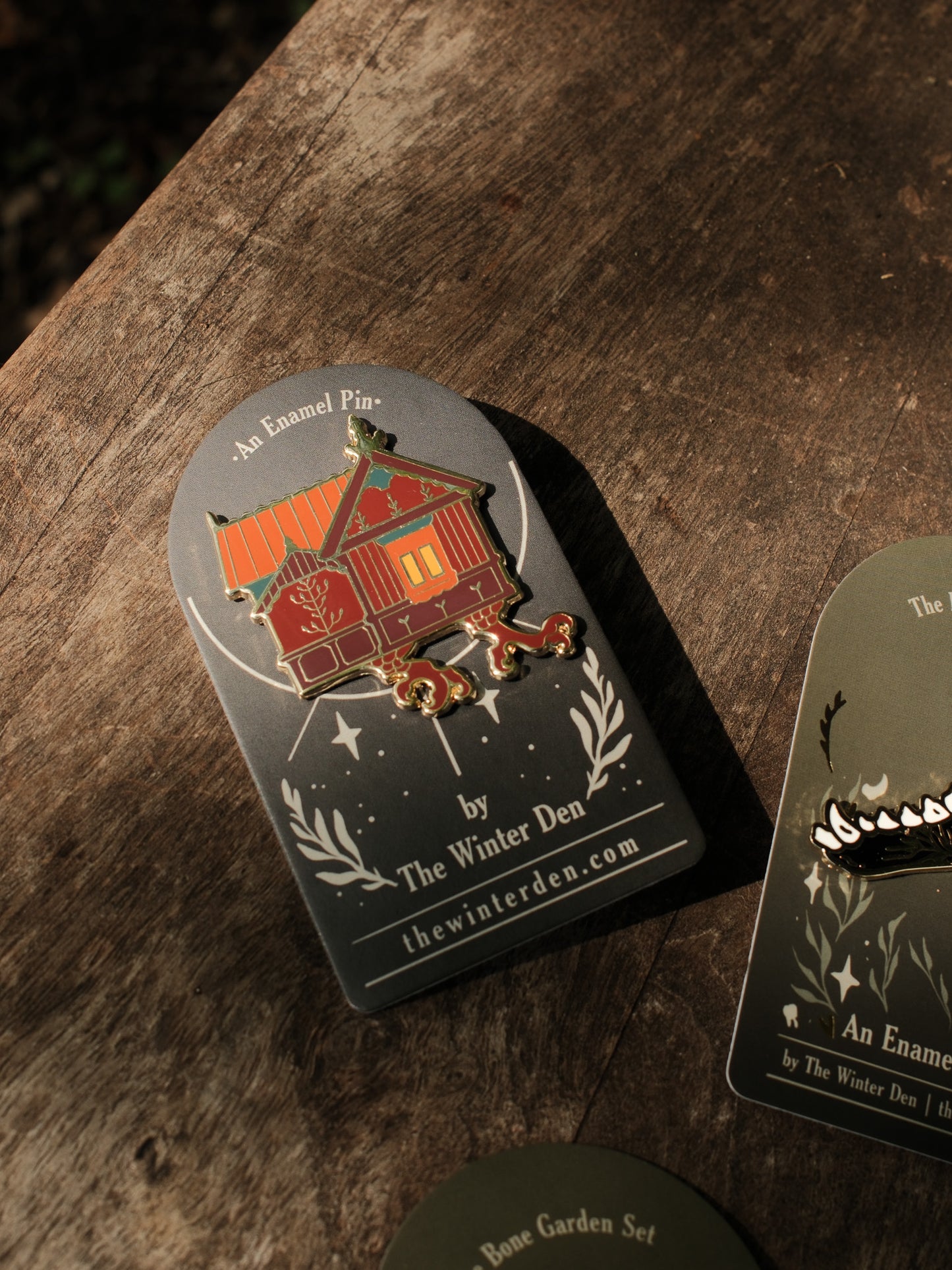 Baba Yaga House Pin