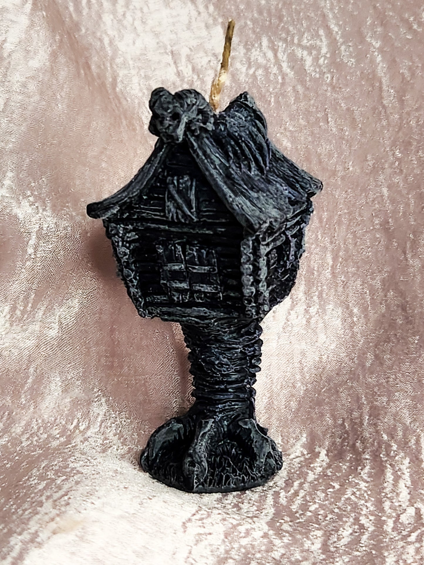 Baba Yaga Hut Candle