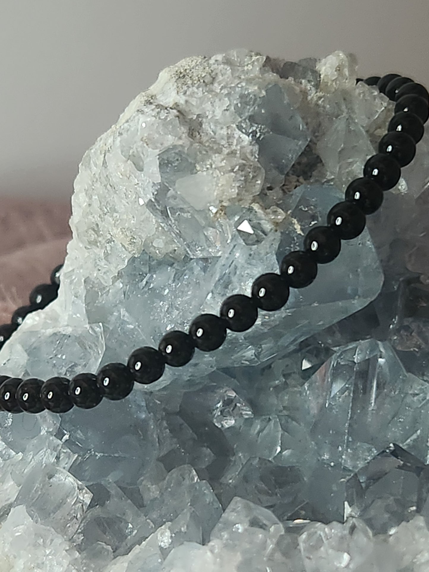 Black Tourmaline Bracelet (4mm)