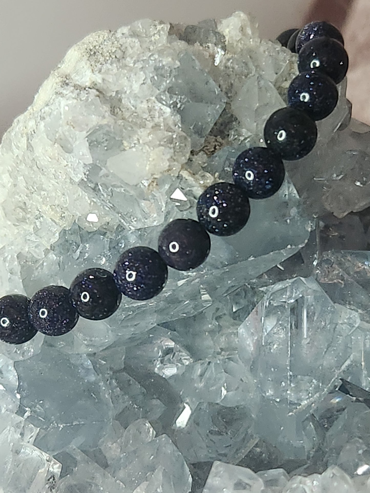 Blue Goldstone Bracelet