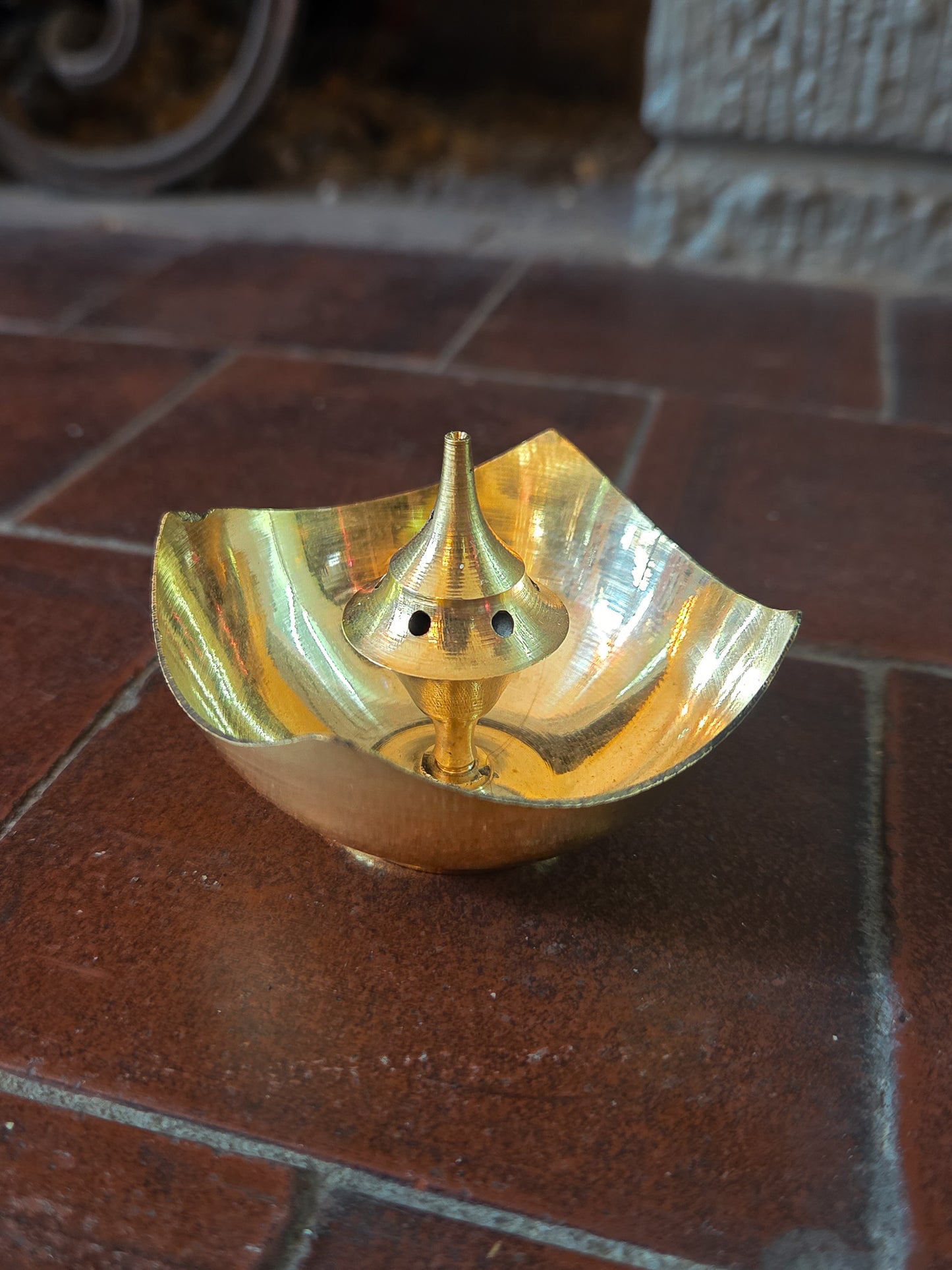 Brass Bowl Incense Burner