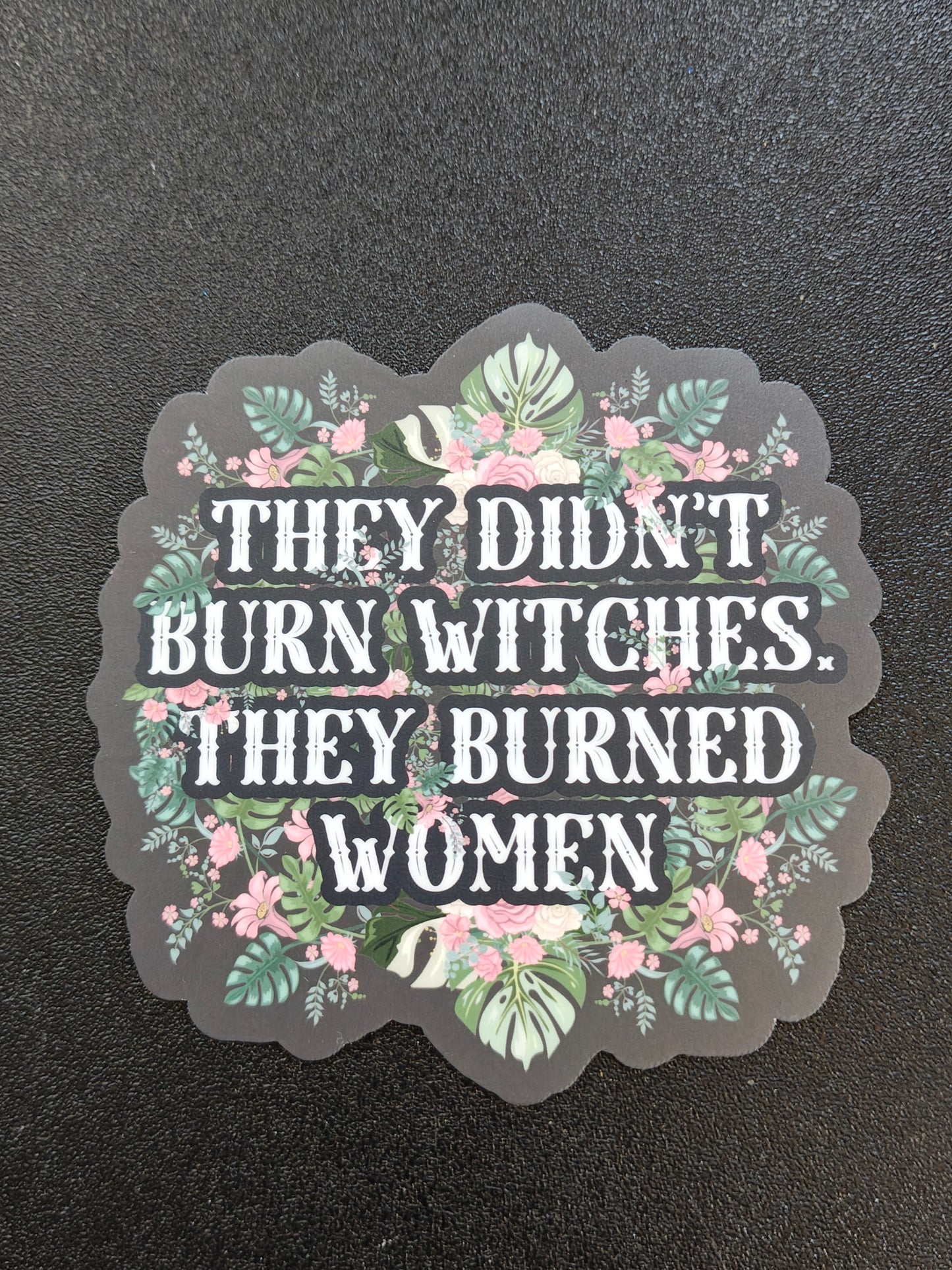 Burned Women Sticker