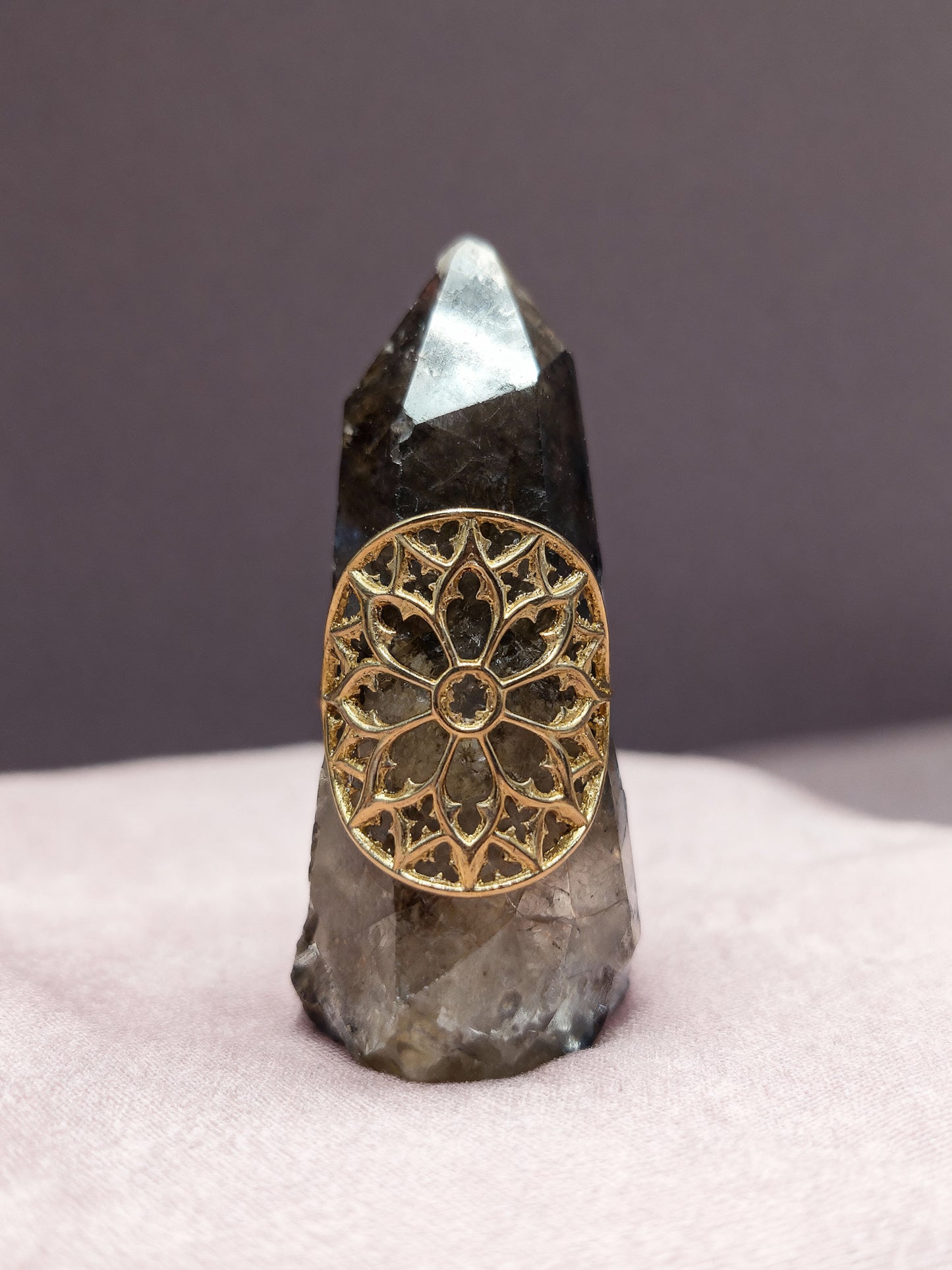 Cathedral Rose Window Ring