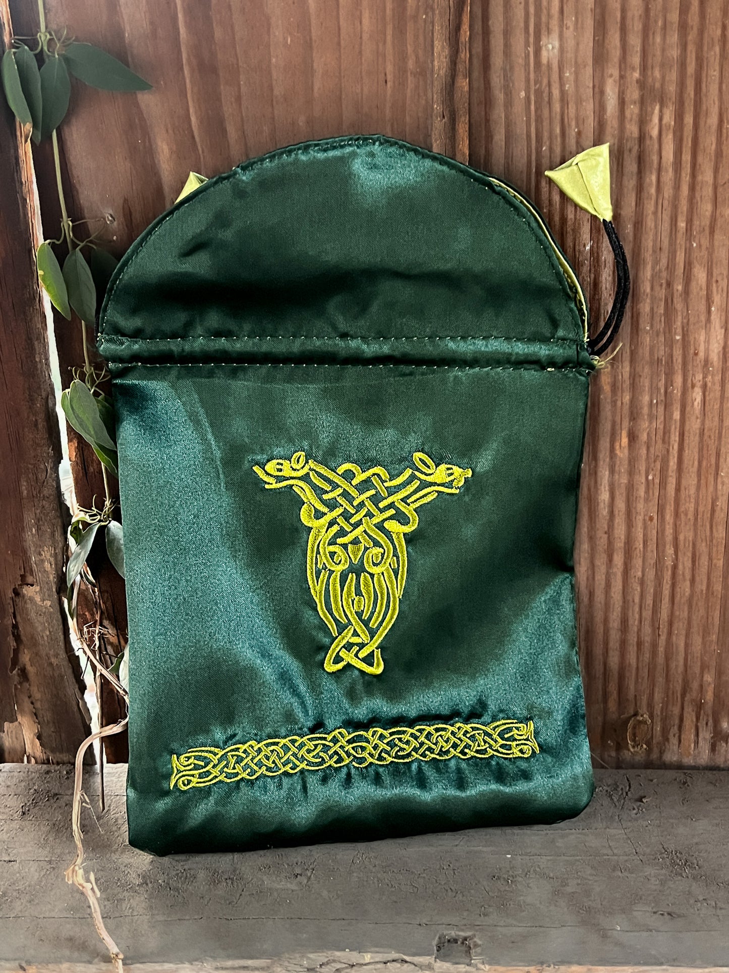 Celtic Satin Bag