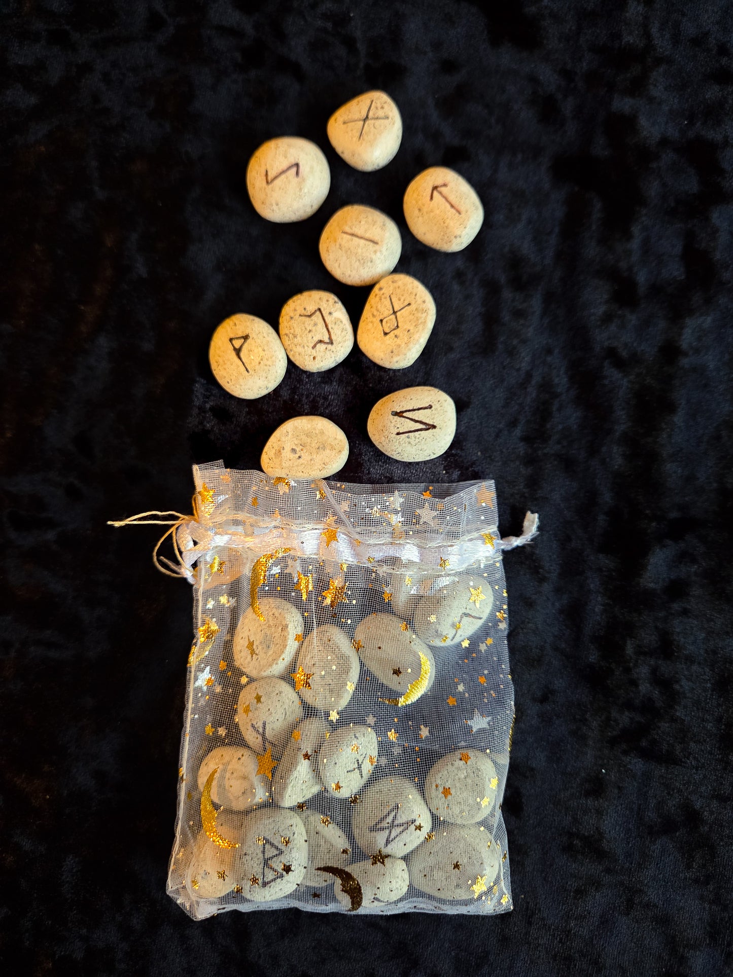 Ceramic Rune Set