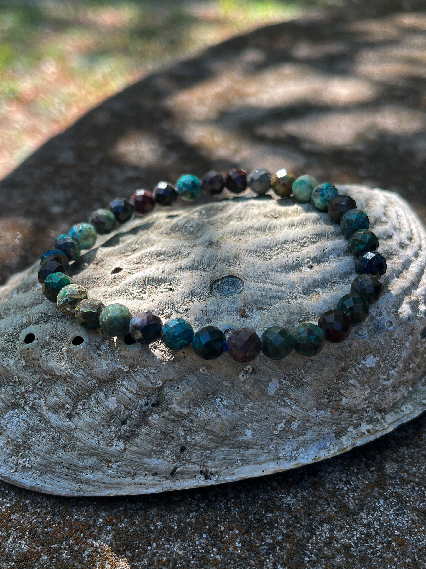 Chrysocolla Bracelet (Multiple Styles)