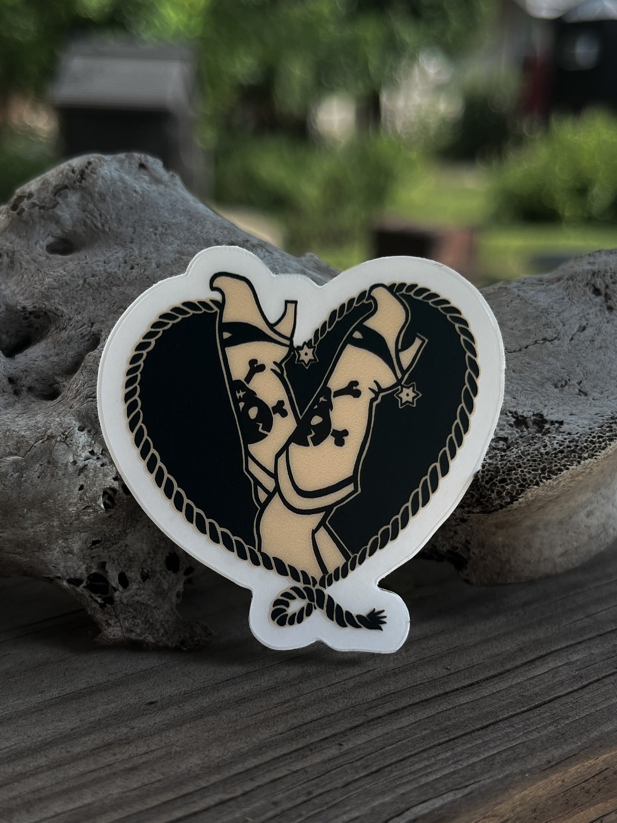 Cowgirl Crush Sticker