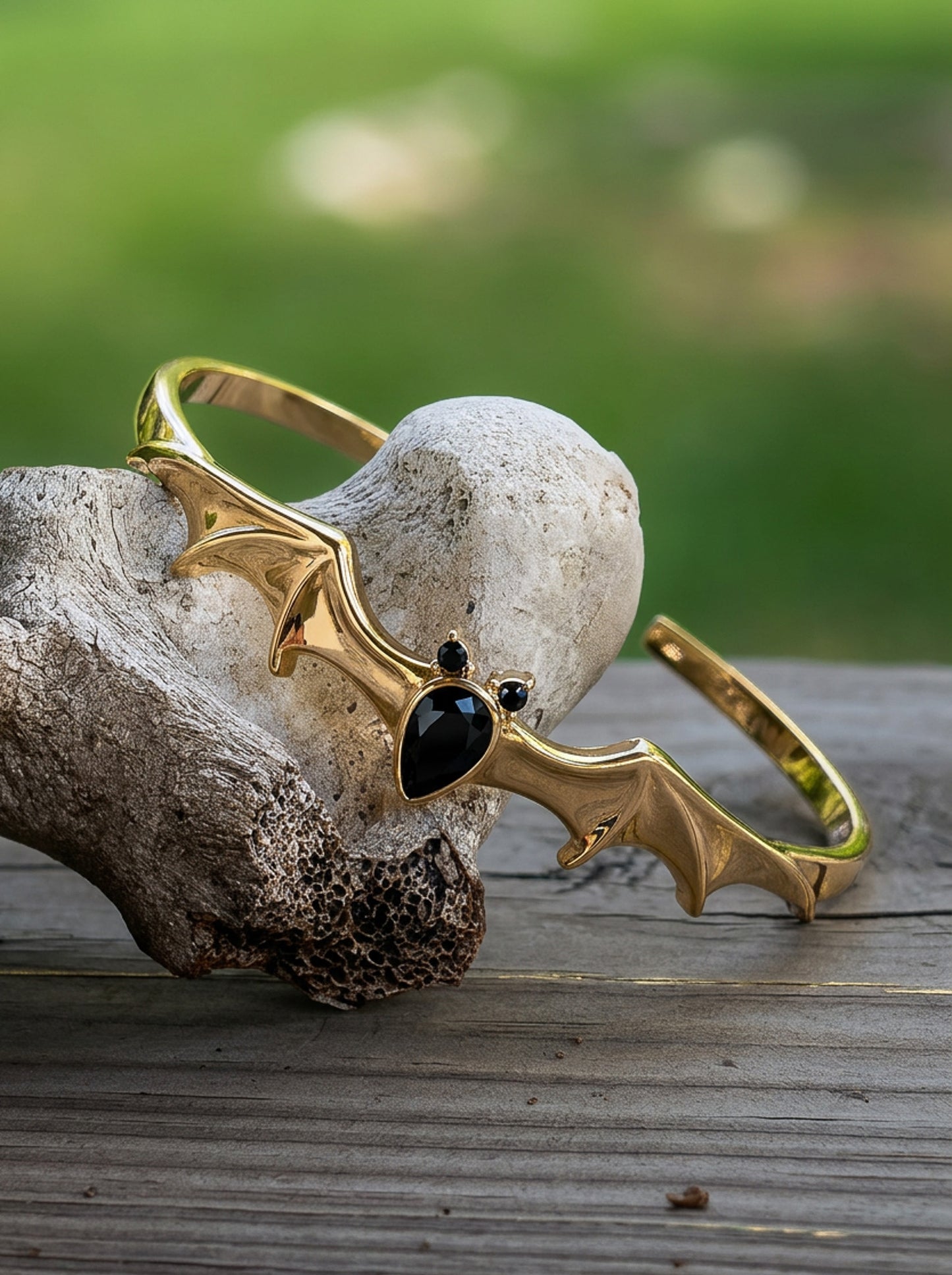 Crystal Bat Cuff