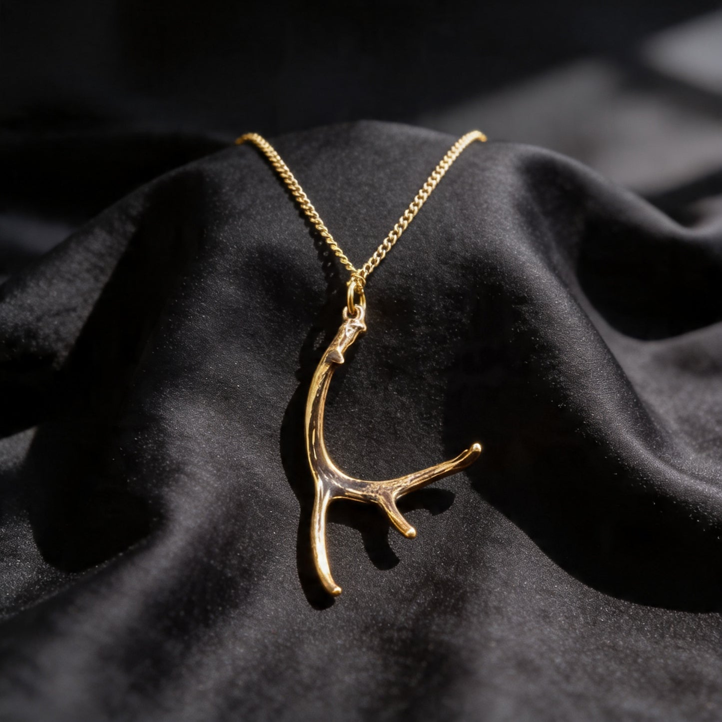 Deer Antler Necklace