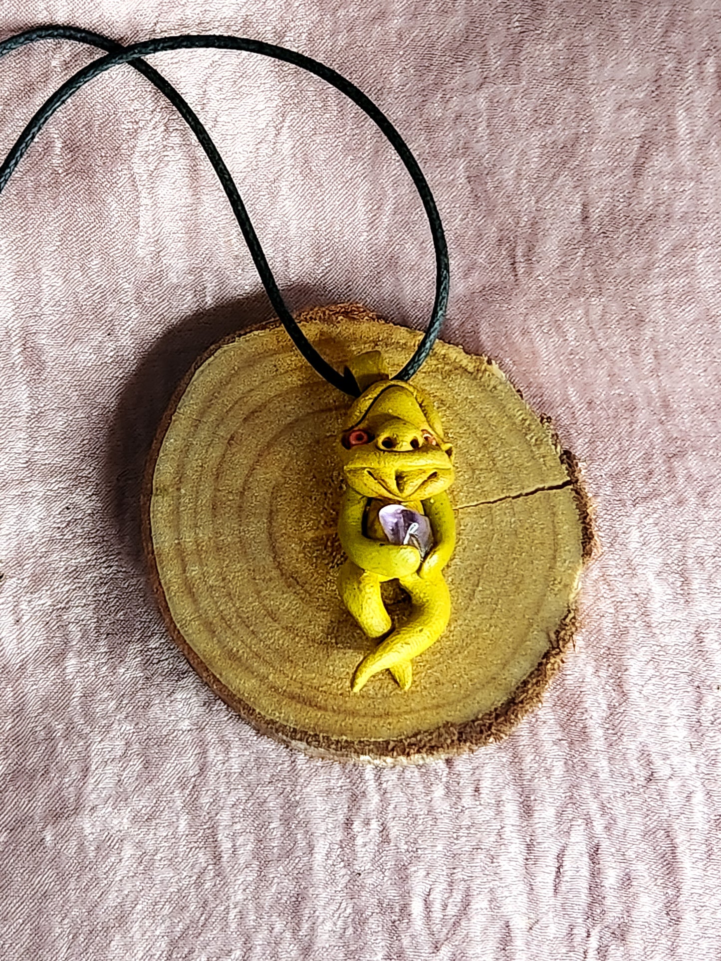 Goblin with Stone Necklace