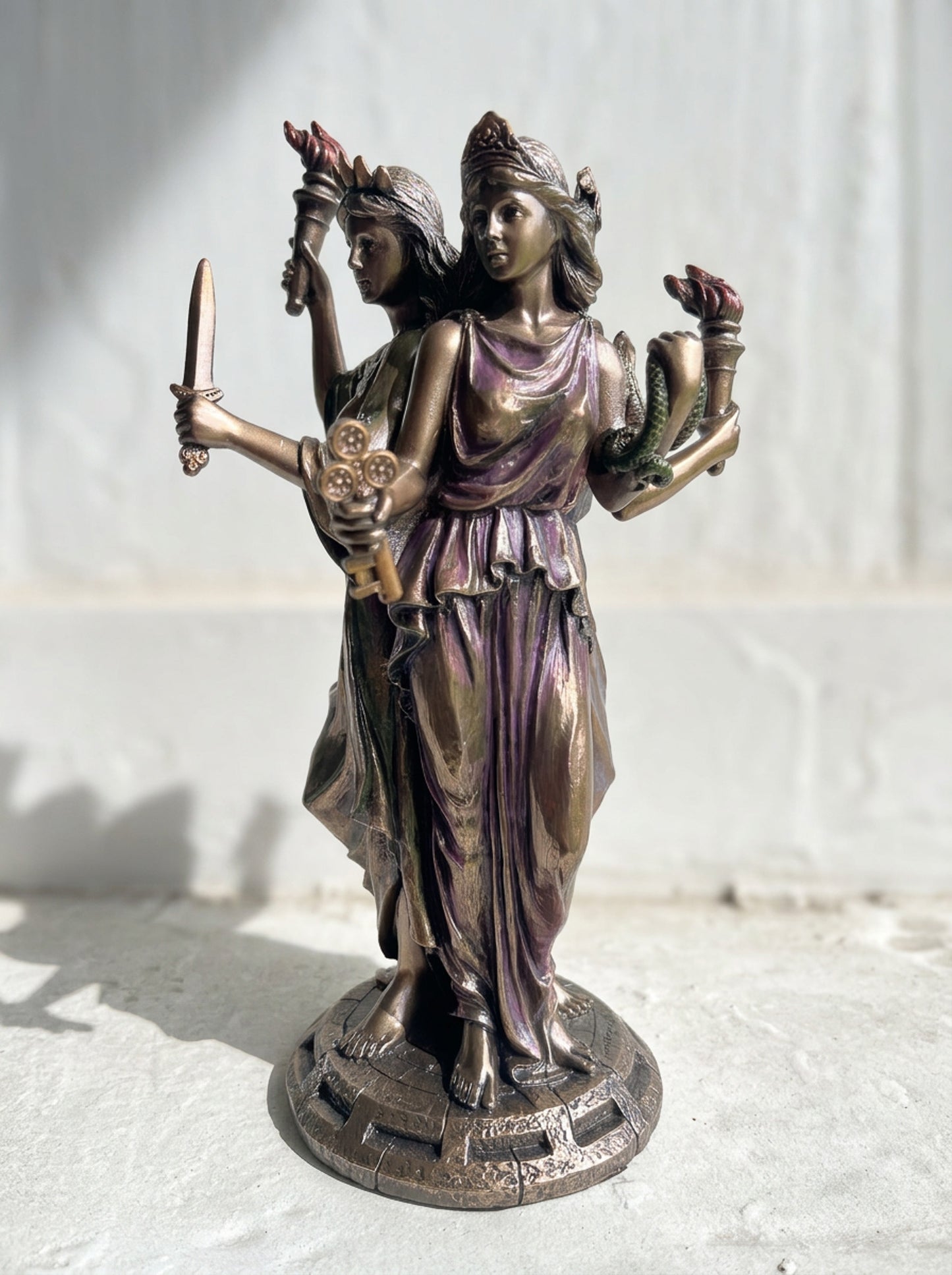 Hecate Triple Goddess Statue