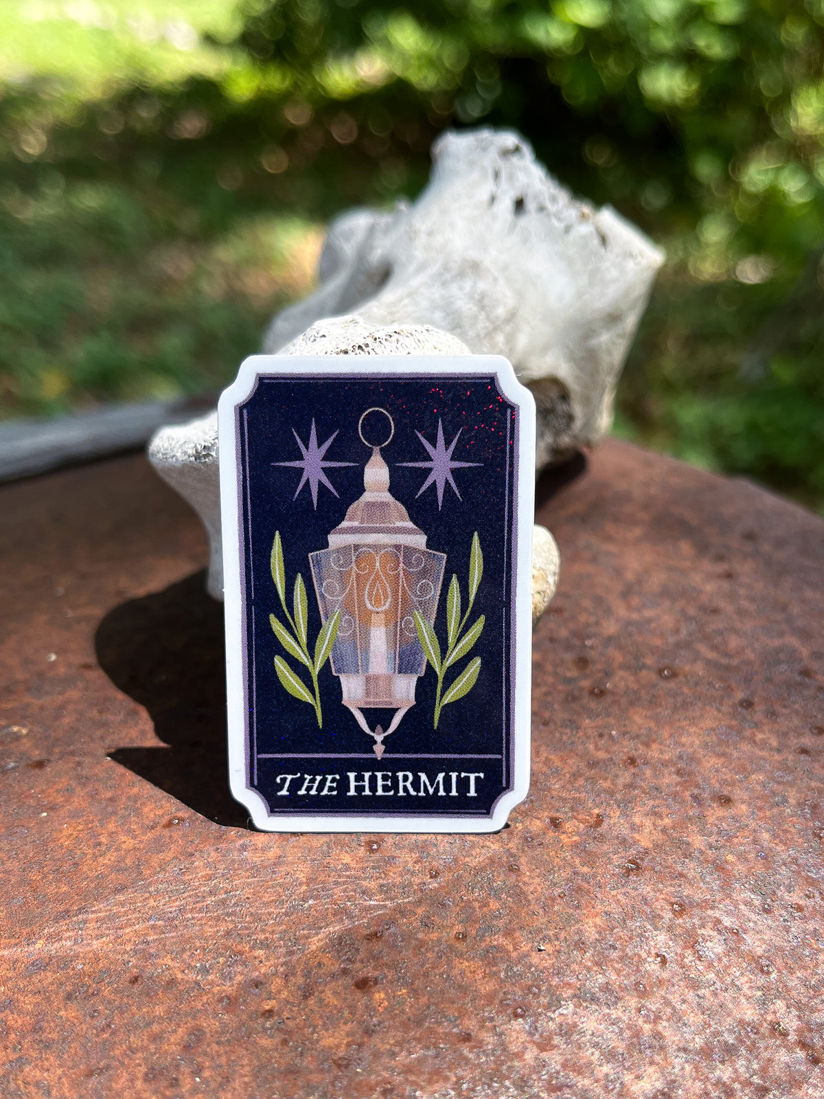 Hermit Tarot Card Sticker