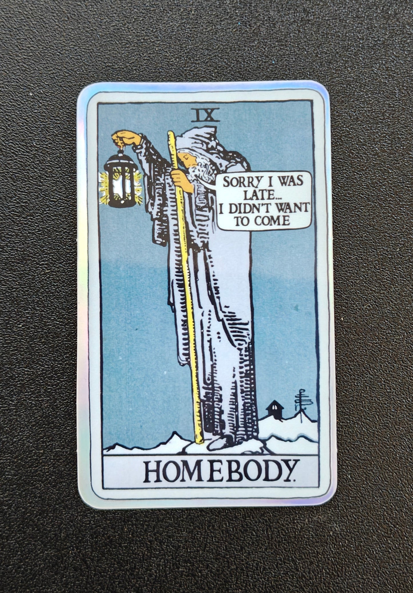 Hermit Homebody Sticker