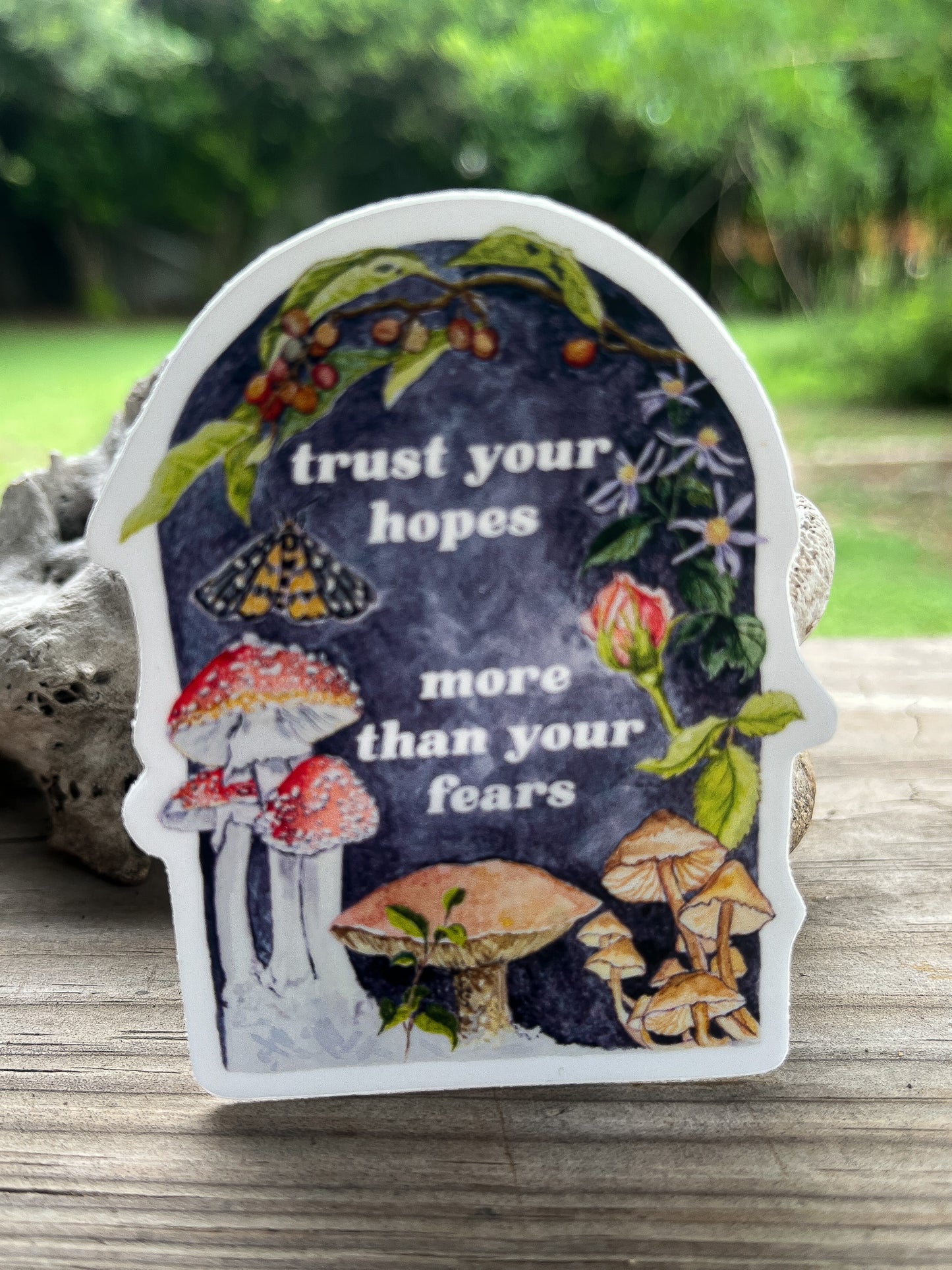 Trust Your Hopes Sticker