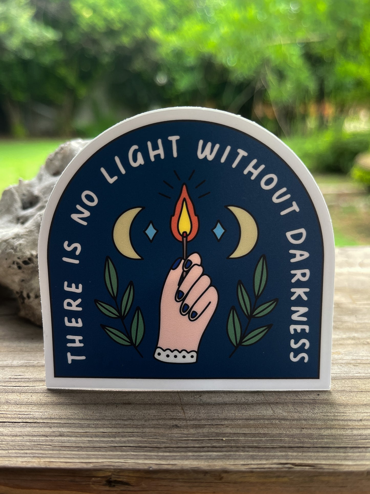There is No Light Sticker