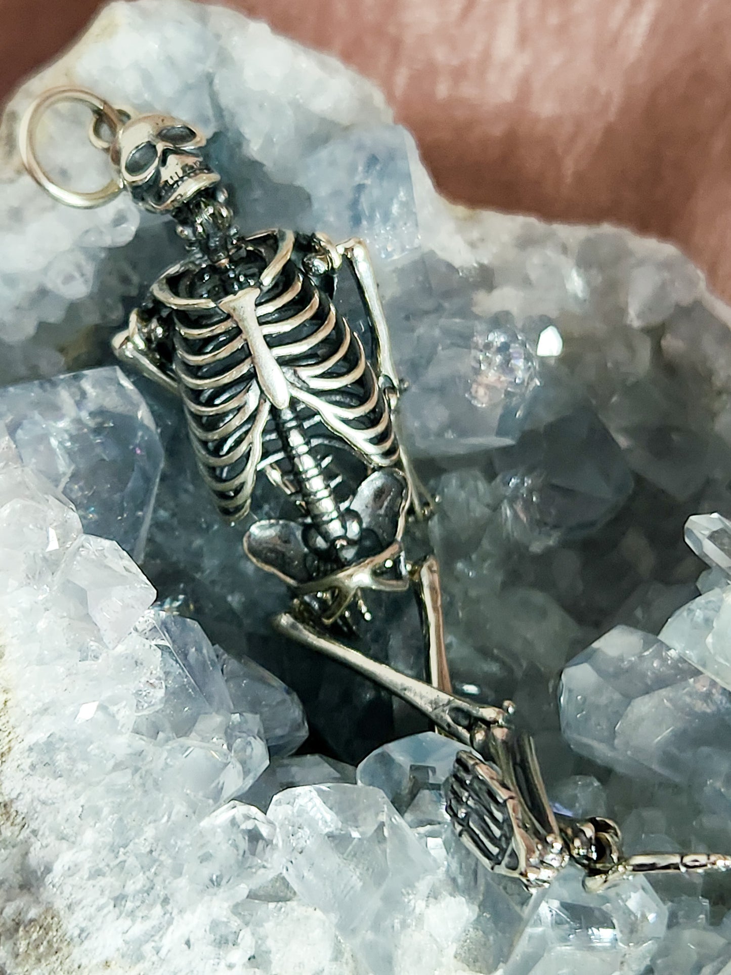 Large Linked Skeleton Pendant