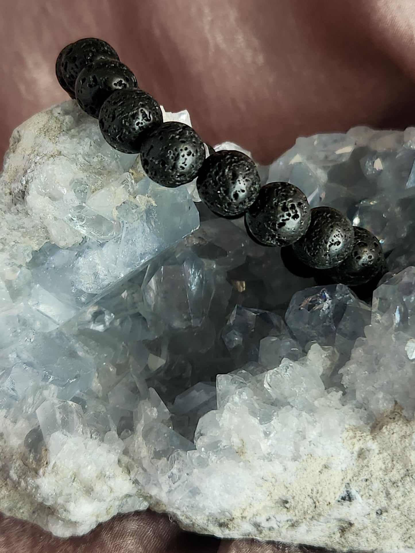 Matte Crystals Bracelet (10mm)