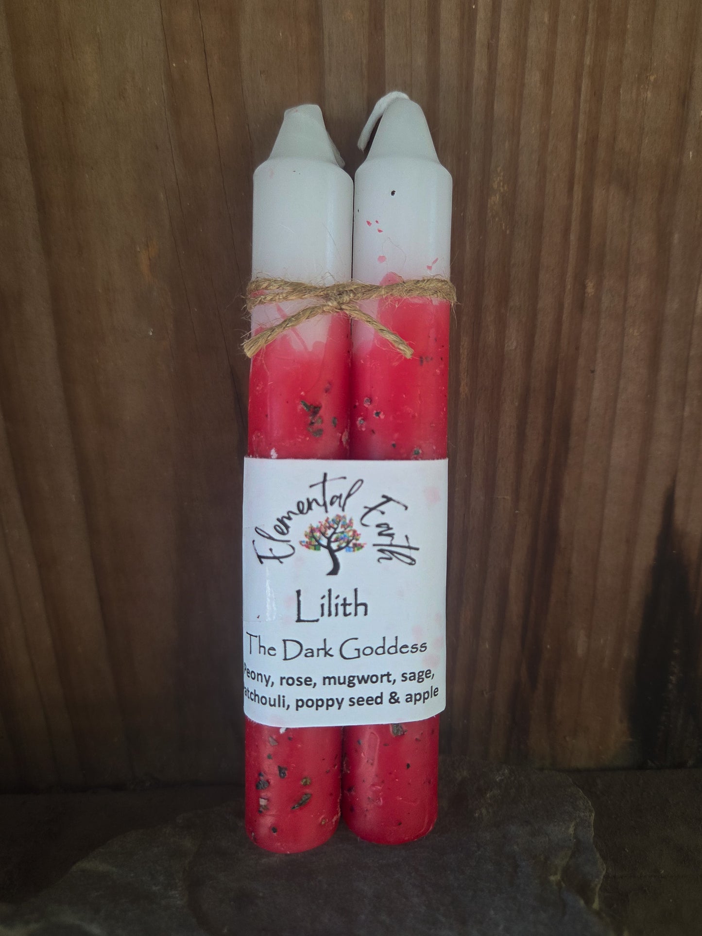 Lilith Herbal Intention Taper Candles