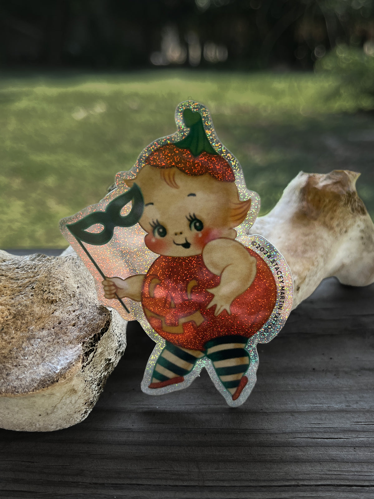 Pumpkin Kewpie Sticker