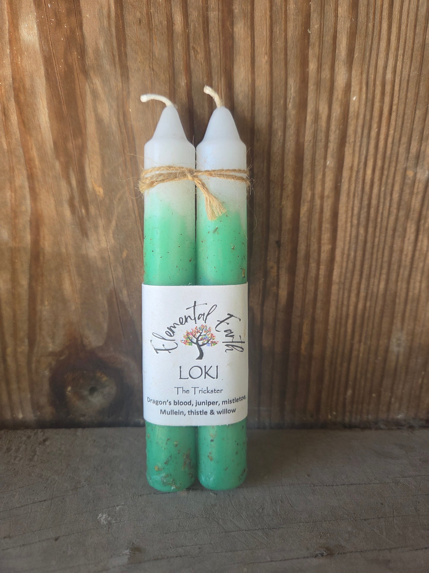 Loki Intention Taper Candle