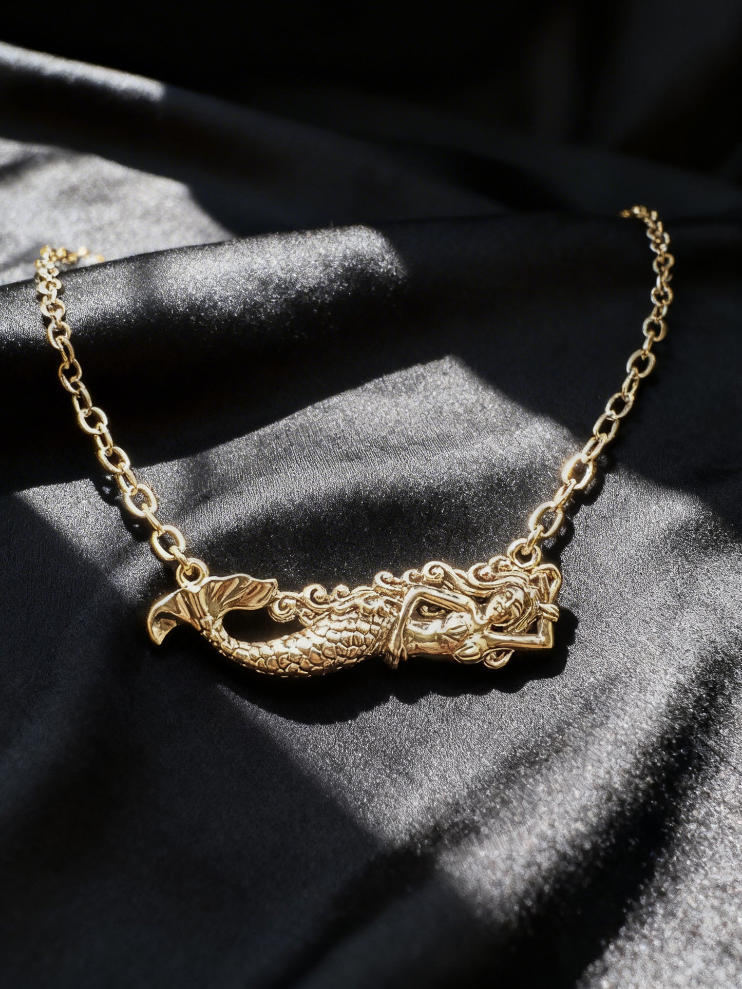 Mermaid Necklace with Pearl Accent