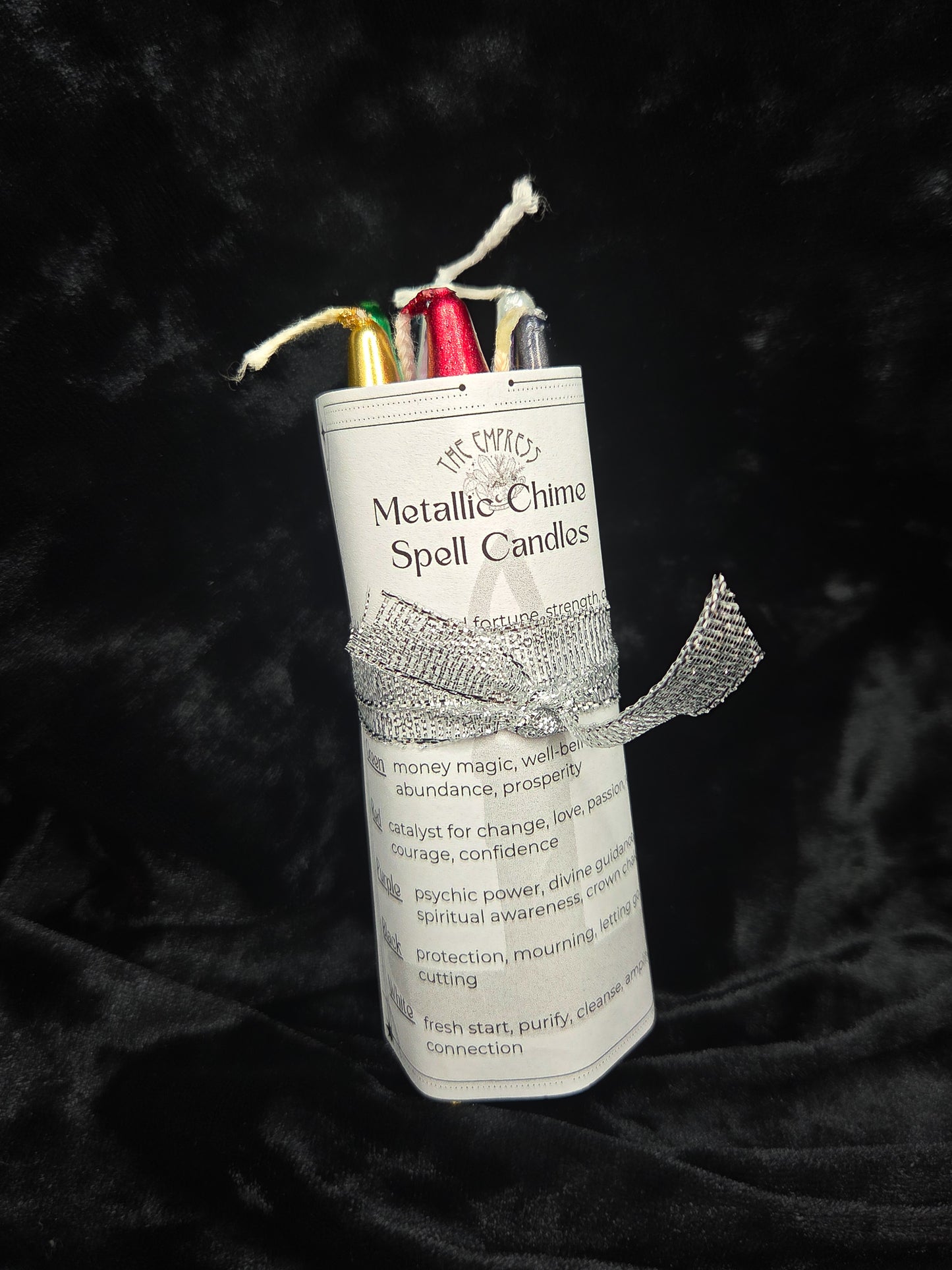 Metallic Chime Candle Bundle