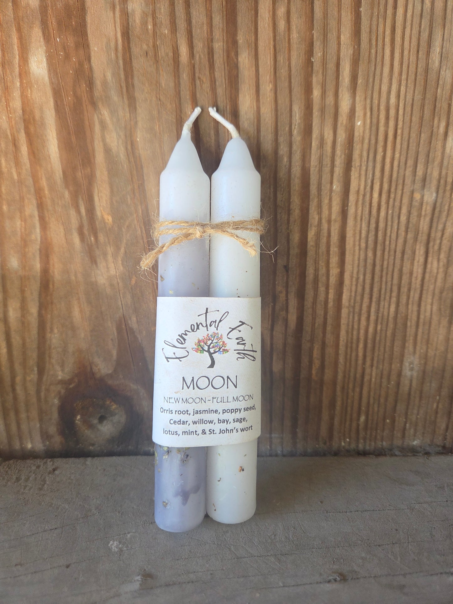 Moon Intention Taper Candle