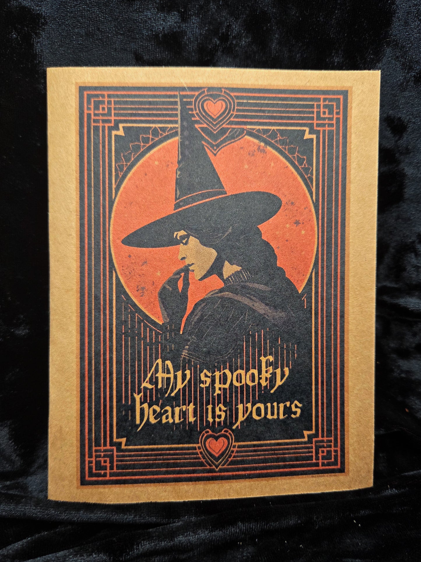 My Spooky Heart Is Yours Card