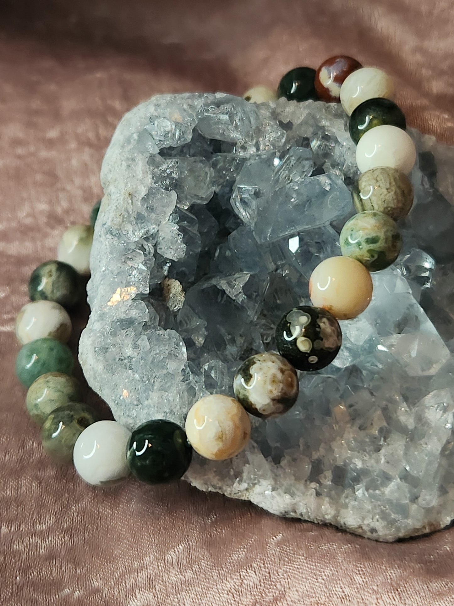 Ocean Jasper 6mm Bracelet