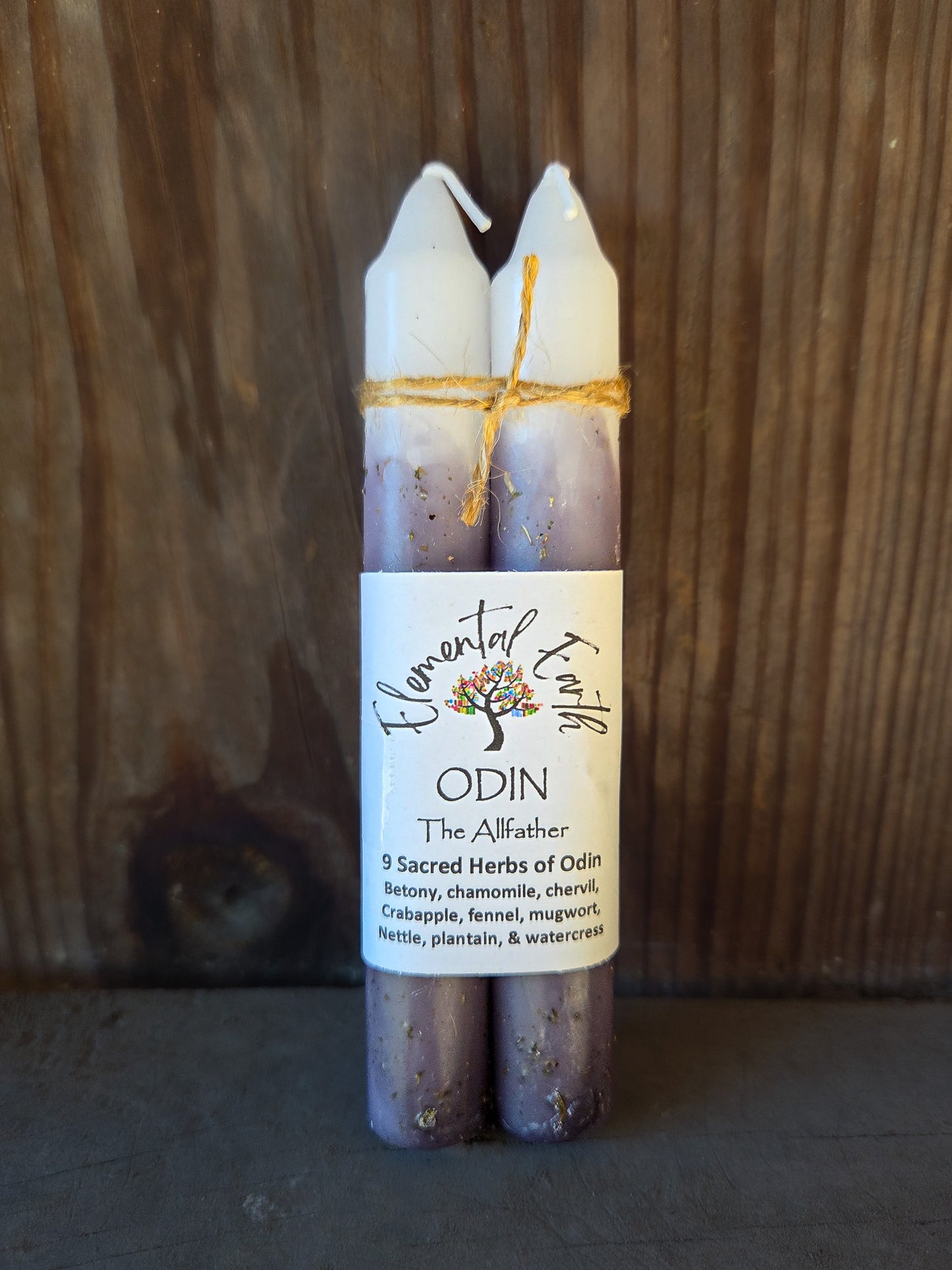 Odin Herbal Intention Taper Candles