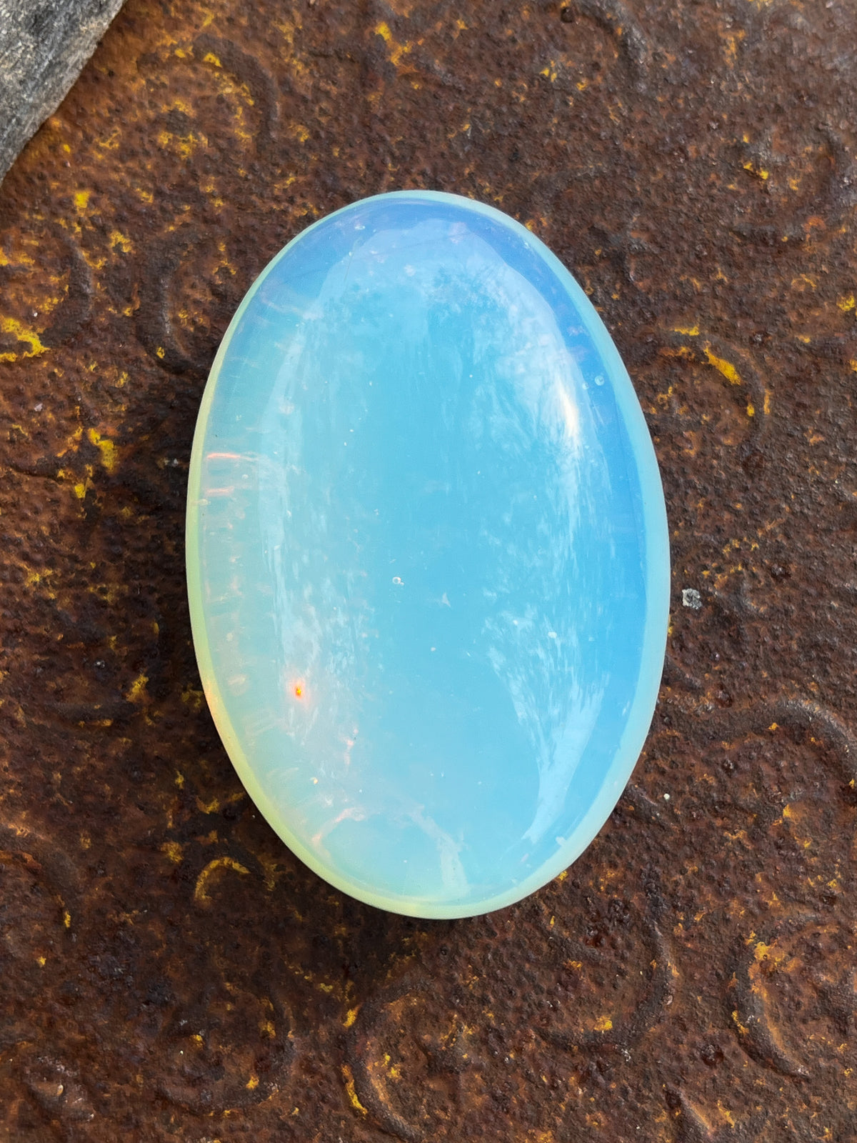 Opalite Palm Stone