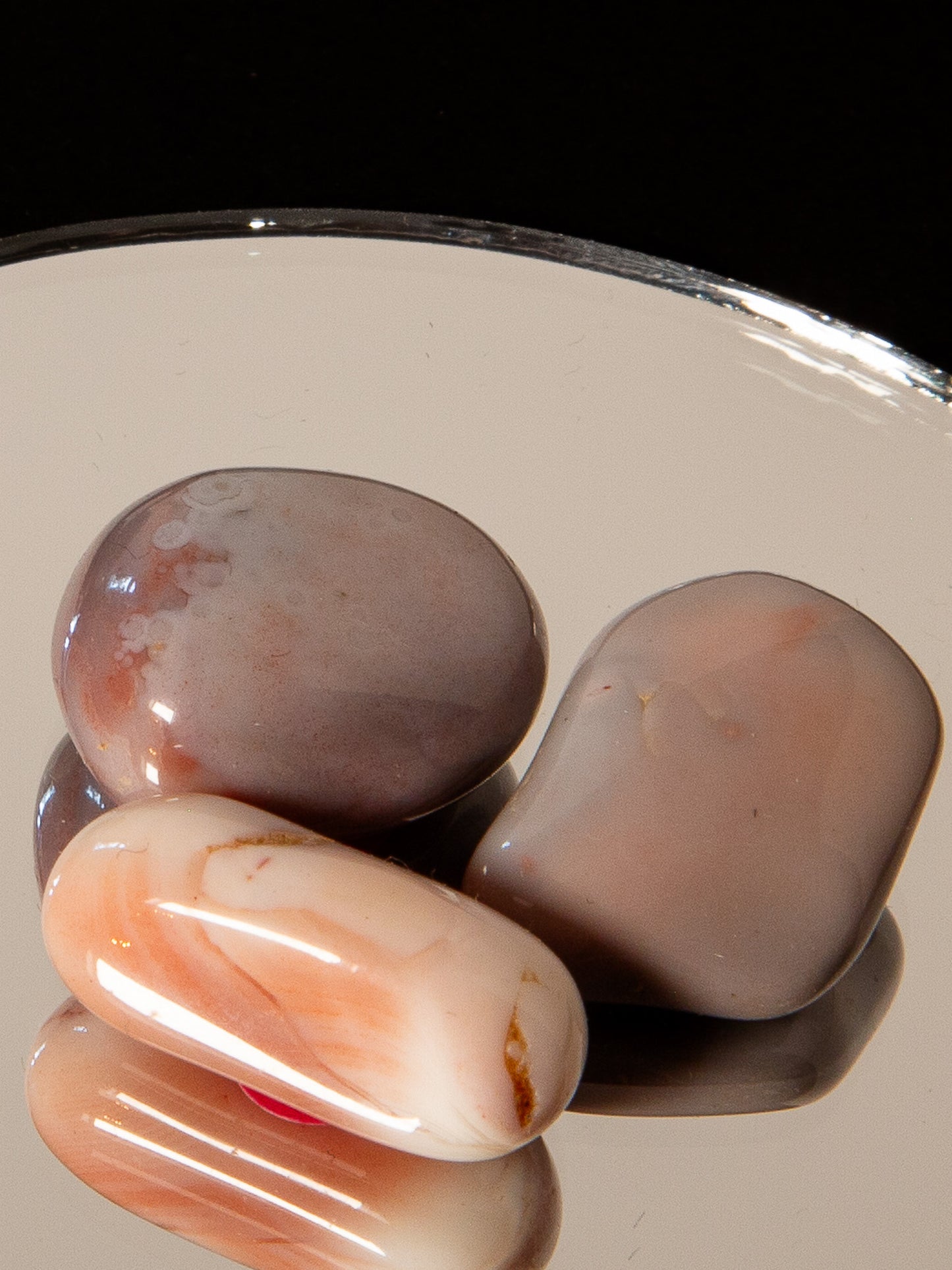 Pink Botswana Agate Tumble