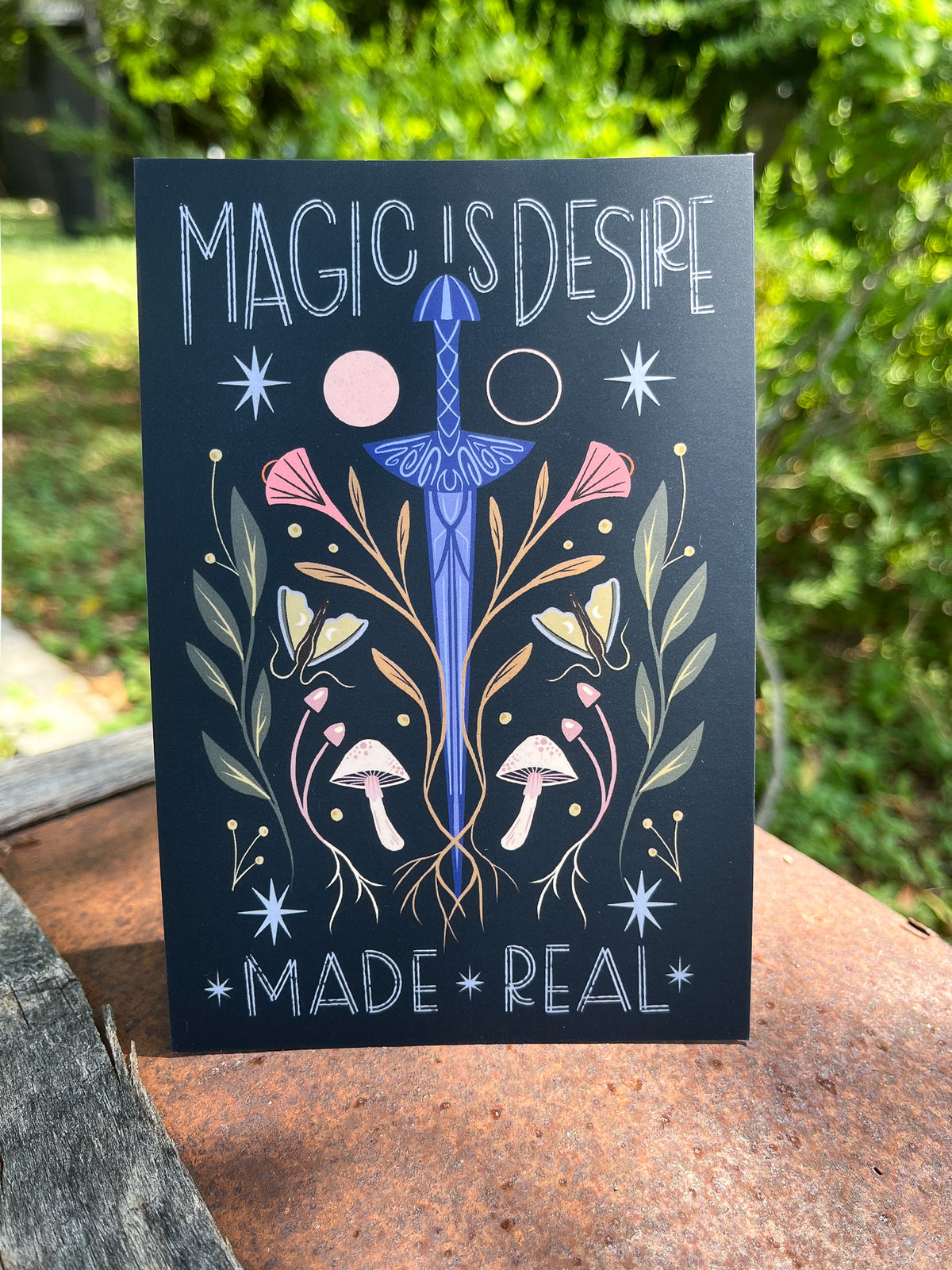 Postcard "Magic Is"