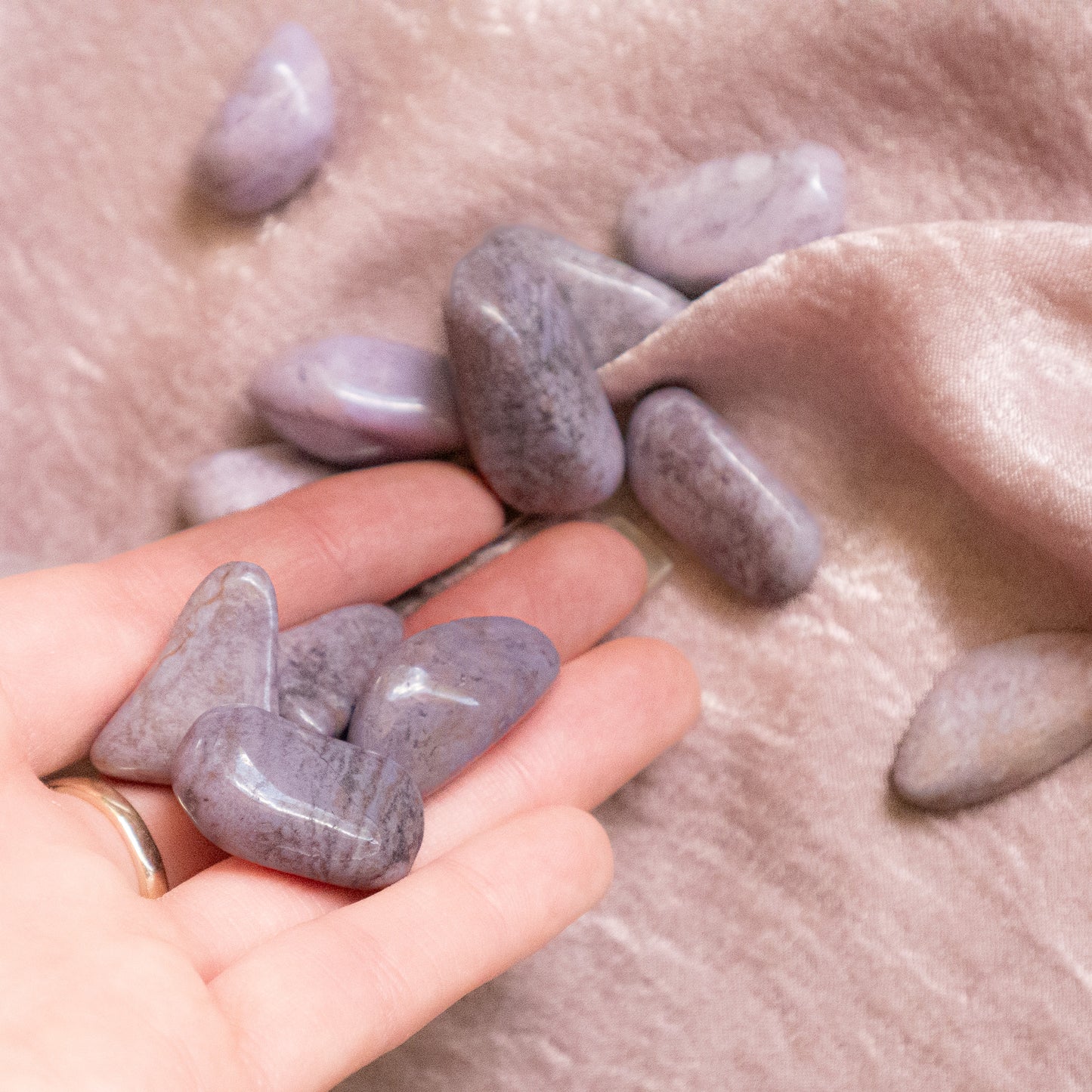 Purple Jade Tumble
