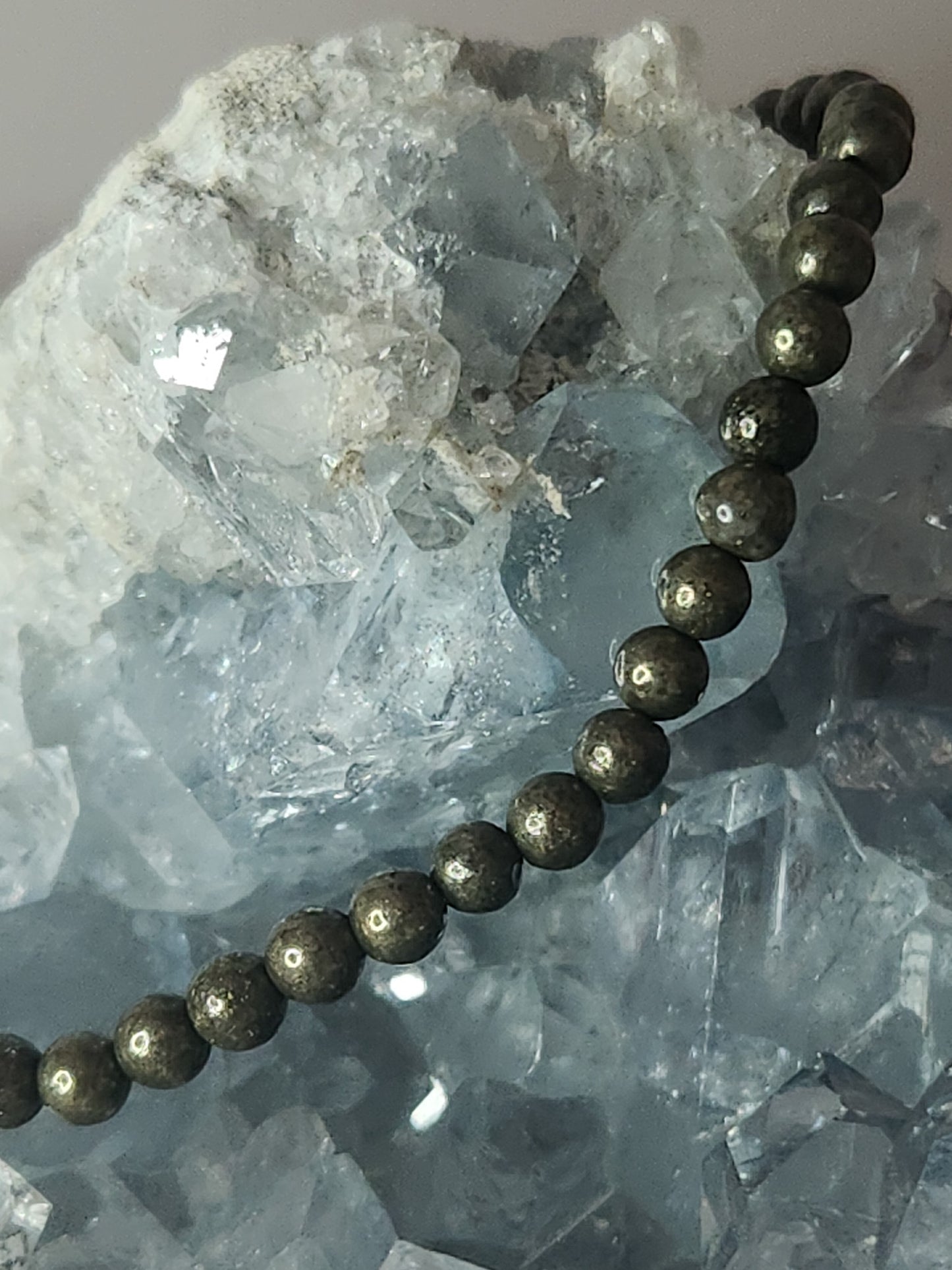 Pyrite Bracelet (4mm)